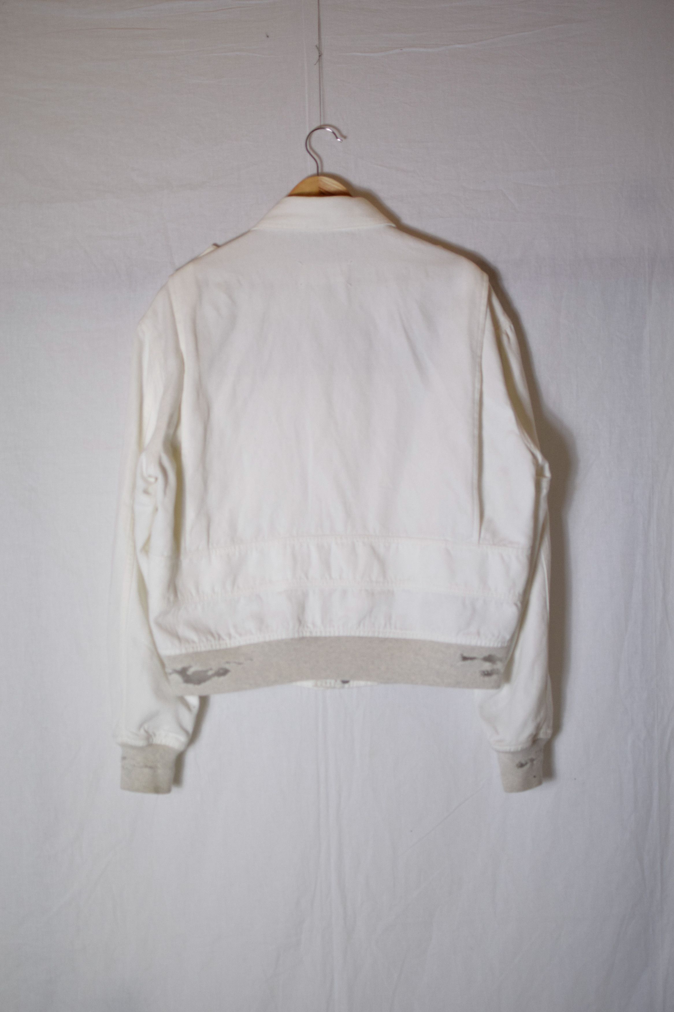 Maison Margiela Maison Margiela SS16 Distressed A-2 Bomber Jacket Size US L / EU 52-54 / 3 - 3 Thumbnail