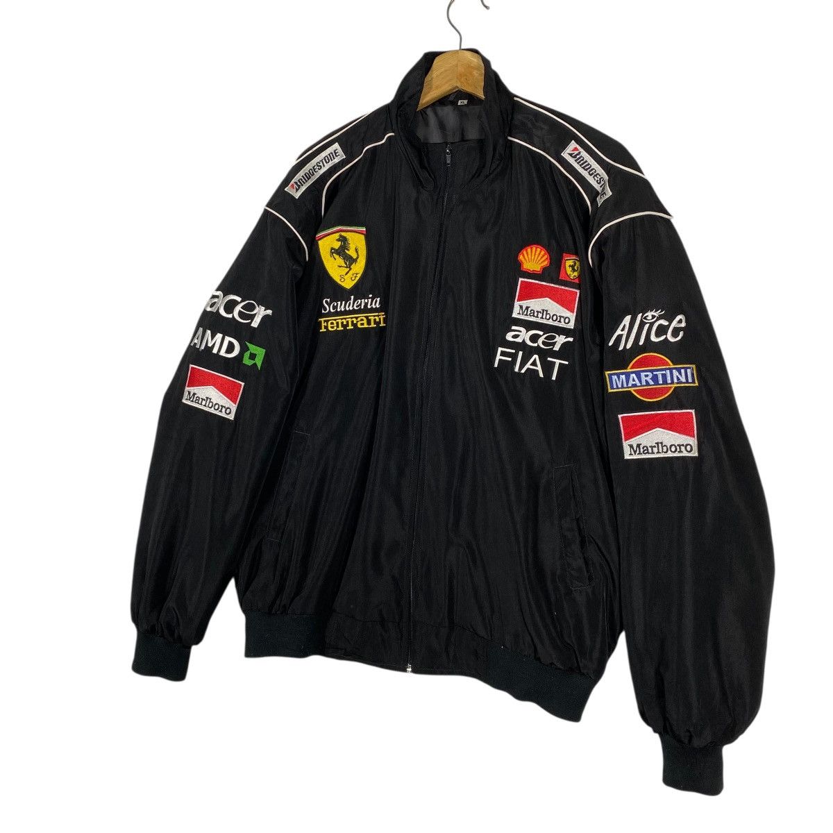 Ferrari Vintage Scuderia Ferrari F1 Racing Zipper Jacket XL Size Size US XL / EU 56 / 4 - 2 Thumbnail