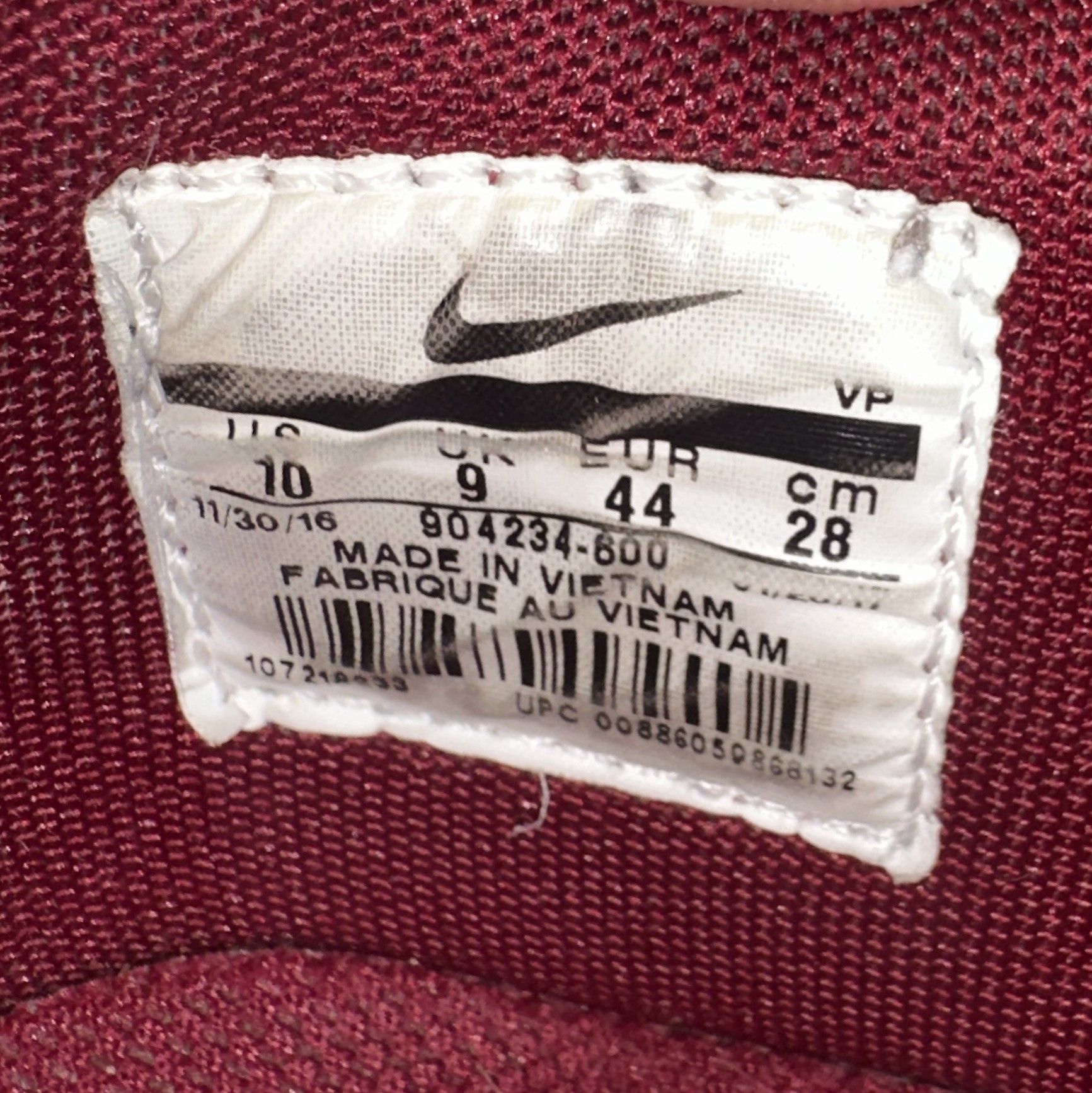 Nike Nike Dunk Low Team Red Suede Sneakers Very Rare Sport Shoes Size US 10 / EU 43 - 11 Thumbnail