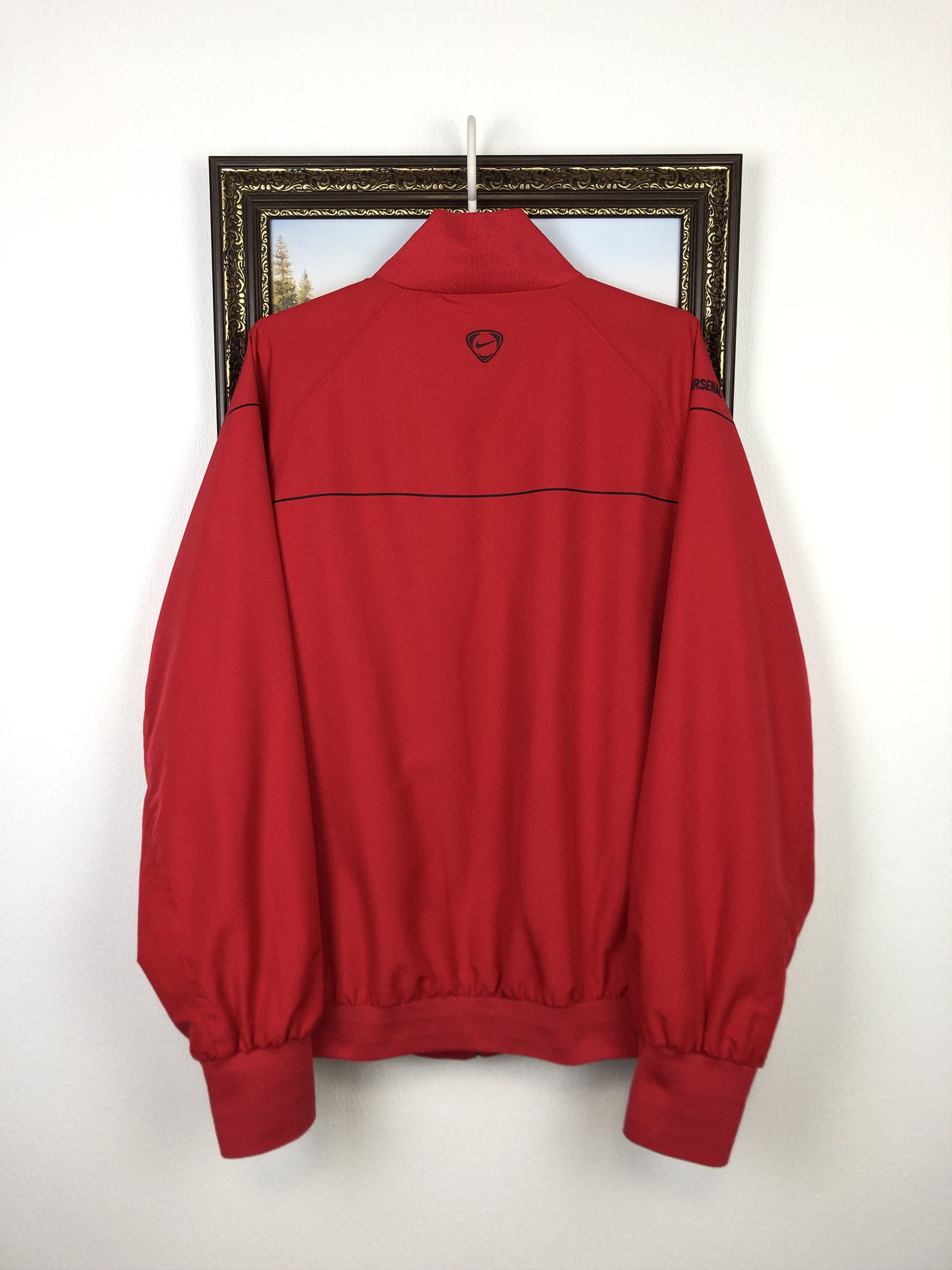 Nike Vintage Nike Arsenal Football Jacket Soccer Track Gunners Size US XL / EU 56 / 4 - 8 Thumbnail