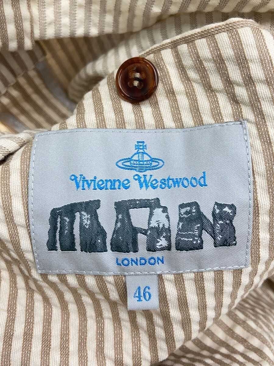 Vivienne Westwood Striped Work Jacket Size US S / EU 44-46 / 1 - 4 Thumbnail