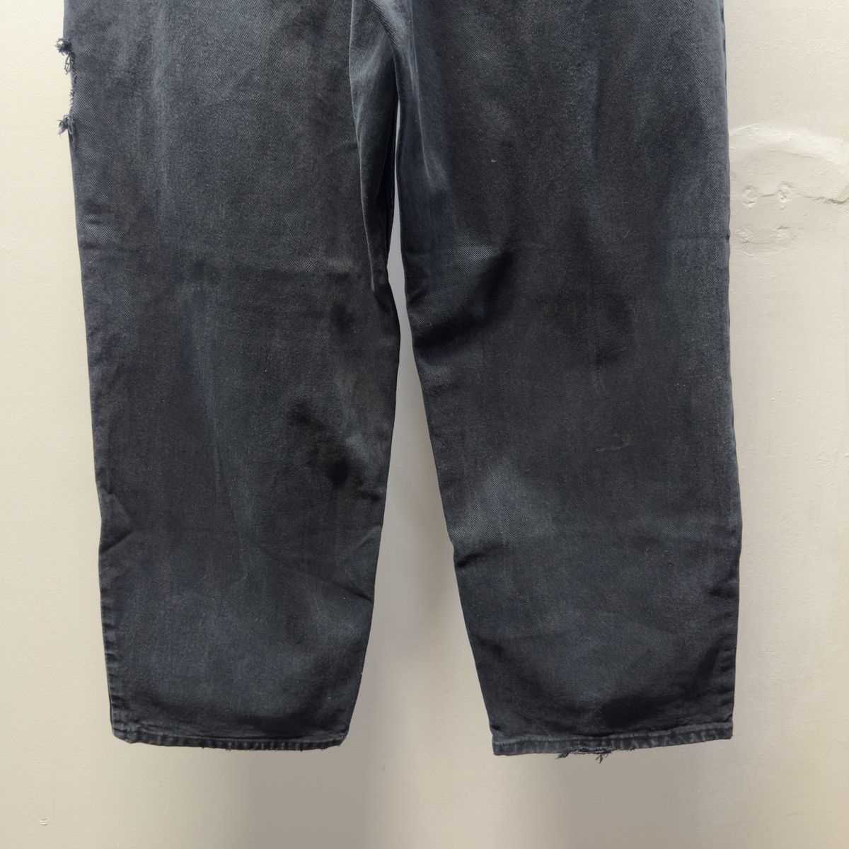 Levi's 90s Levi's Silvertab Black Baggy Jeans ERD Grunge Chrome Size US 38 / EU 54 - 5 Thumbnail