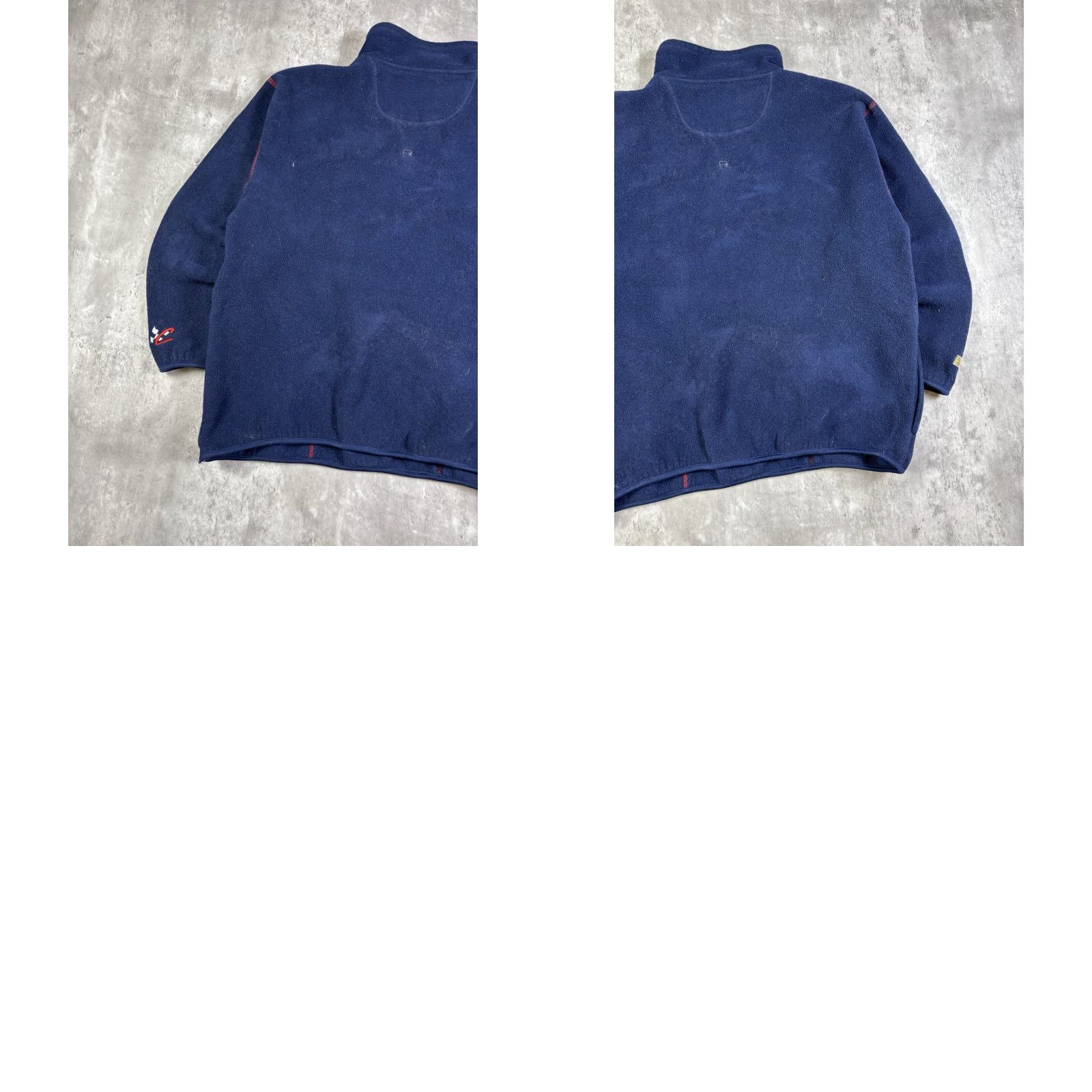 Chase Authentics VINTAGE 90s Jeff Gordon Q-Zip Fleece Pullover Sweatshirt Men L Blue Embroidered Logo Graphic Print Chase Authentics Team Racing Cars Sports 90s Mens Size US L / EU 52-54 / 3 - 8 Thumbnail