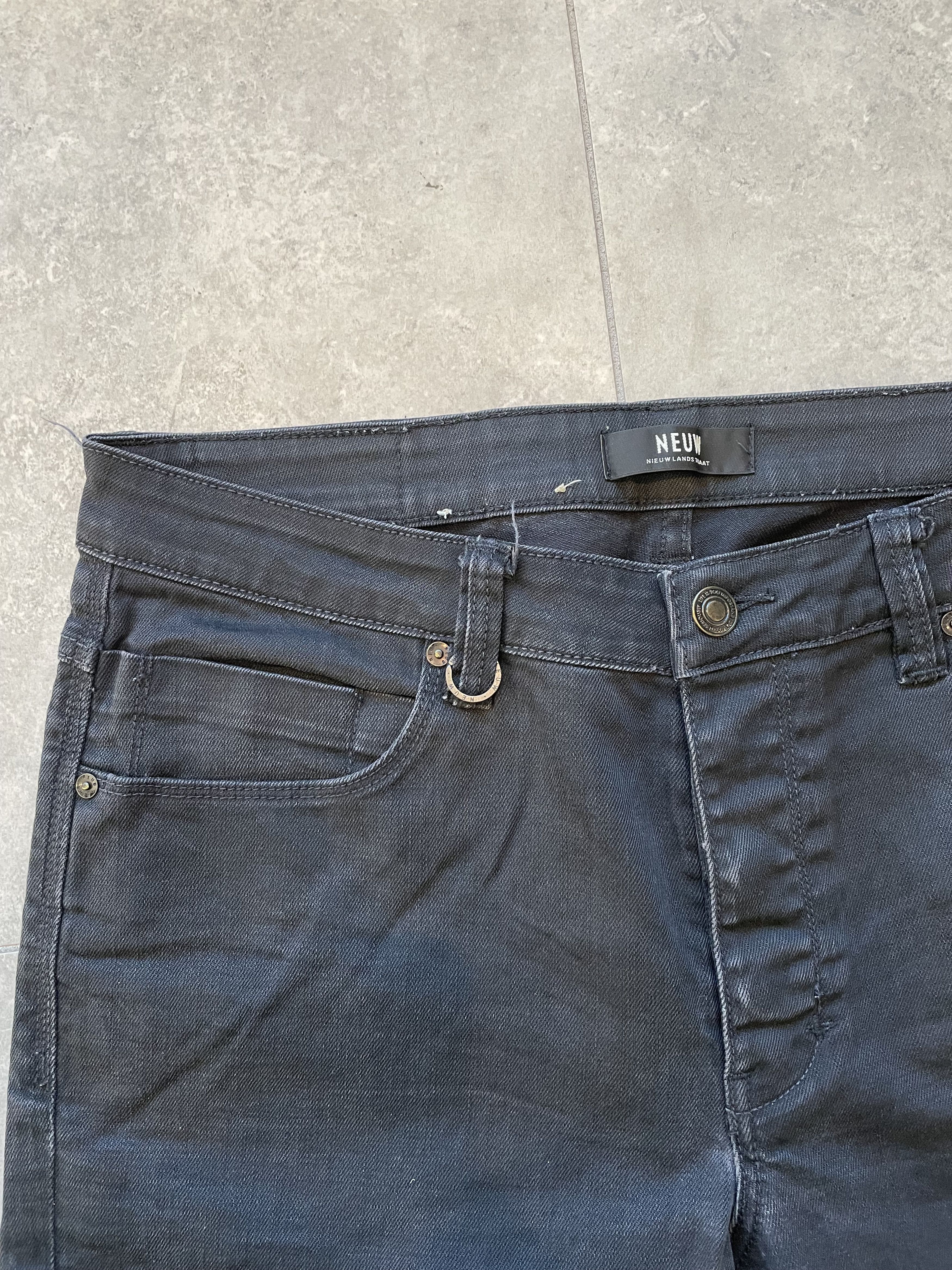 NEUW Denim Neuw Denim - Lou Slim Black Size US 34 / EU 50 - 3 Thumbnail