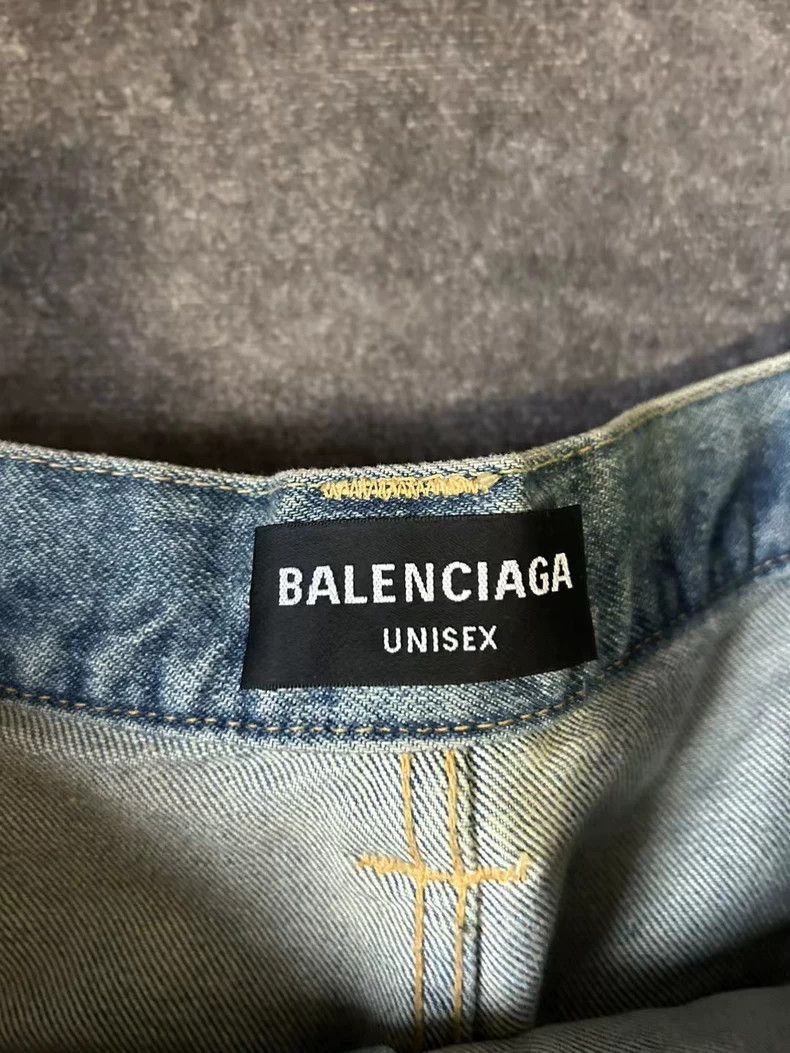 Balenciaga Balenciaga Ba Shen pants strap zipper jeans Size US 30 / EU 46 - 3 Thumbnail