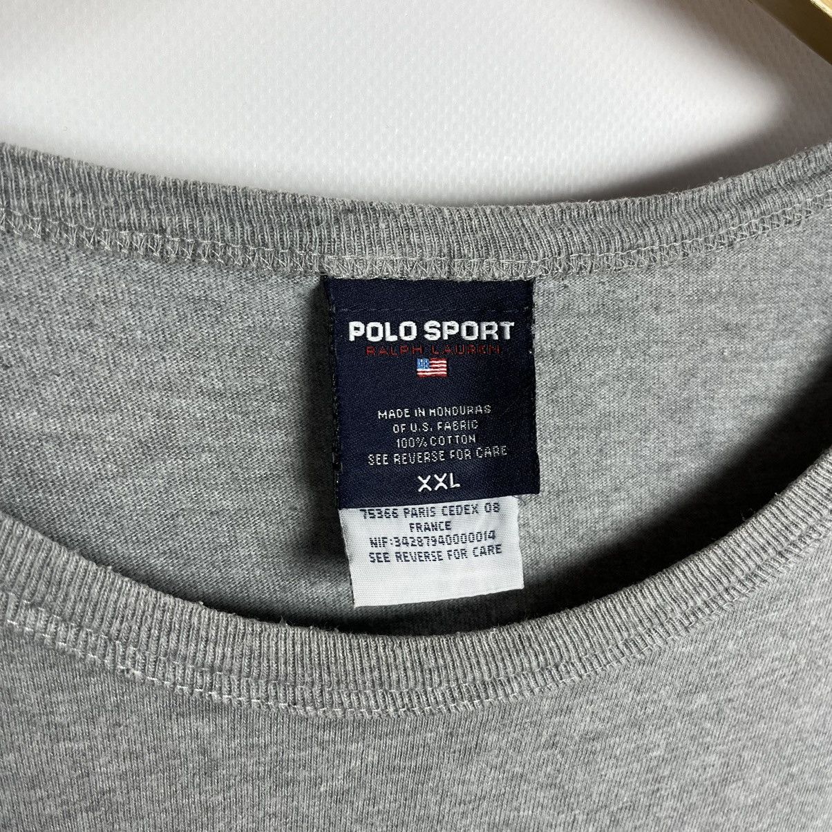 Polo Ralph Lauren Vintage Polo Sport Ralph Lauren rare big logo tee 90’s Size US XXL / EU 58 / 5 - 4 Thumbnail