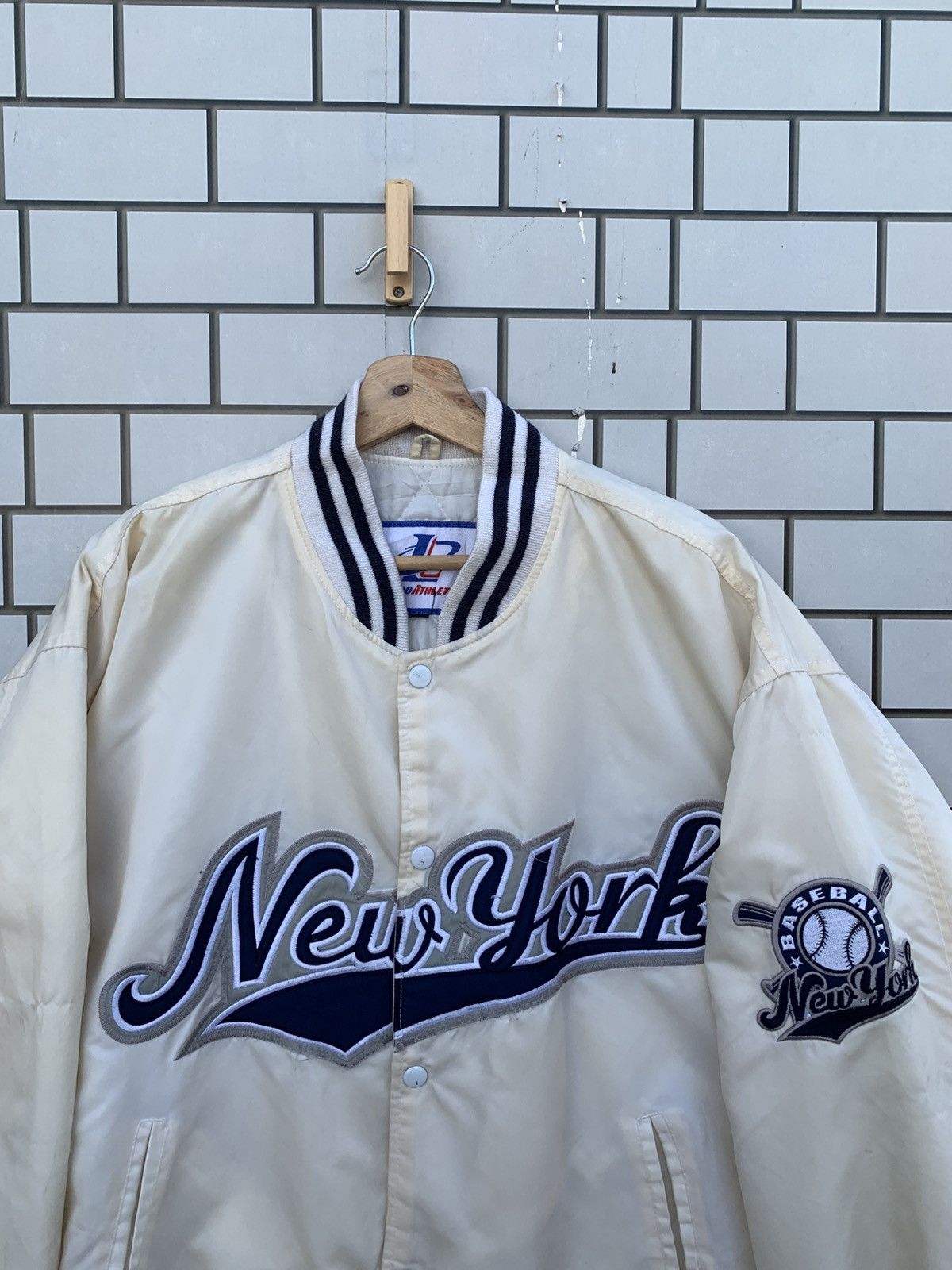 Logo Athletic × Vintage Vintage Logo Athletic Bomber Jacket Size US L / EU 52-54 / 3 - 4 Thumbnail