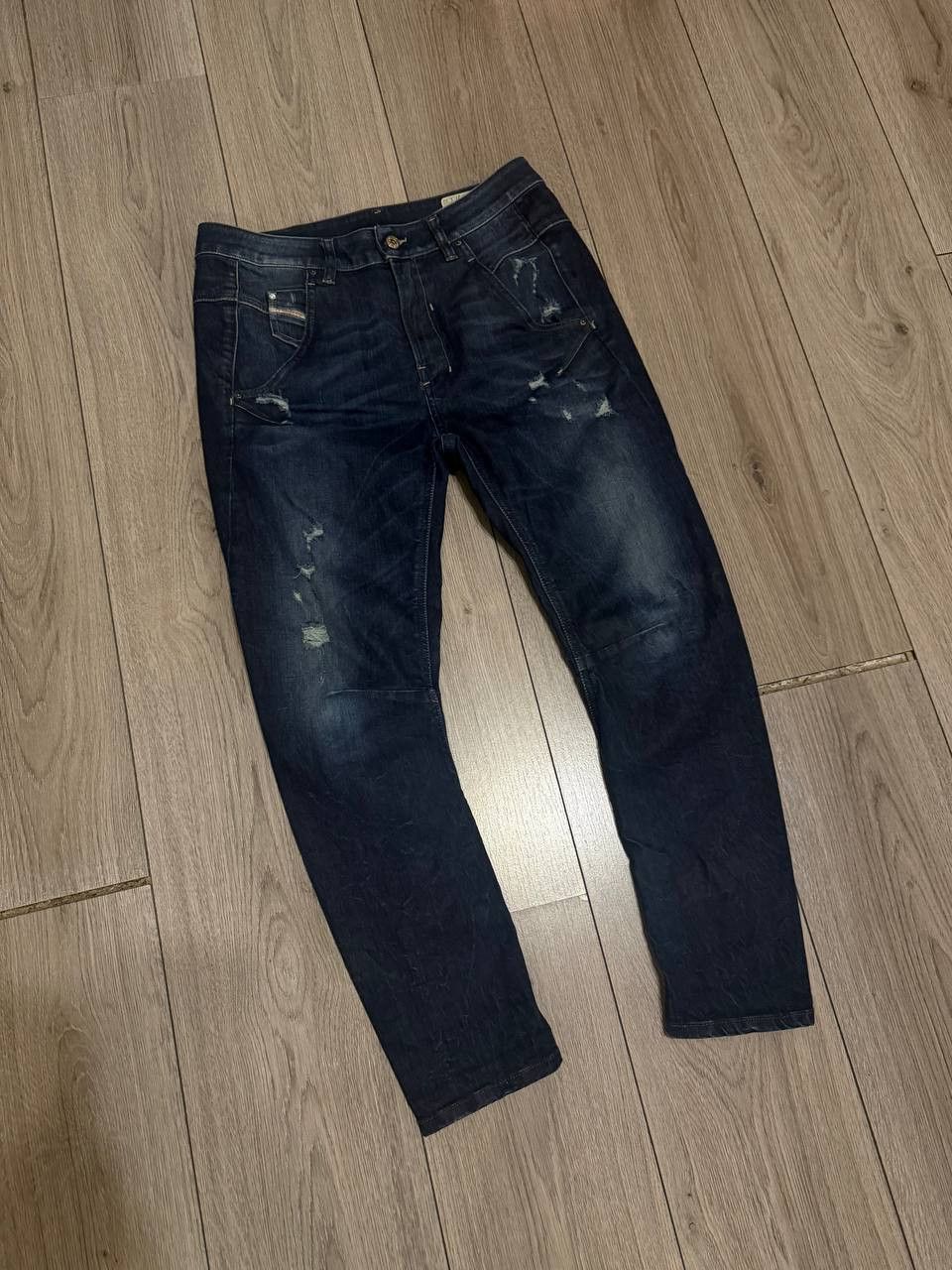 Diesel diesel fayza jeans W27 L32 Relaxed Boyfriend Stretch Blue Size US 27 - 2 Thumbnail