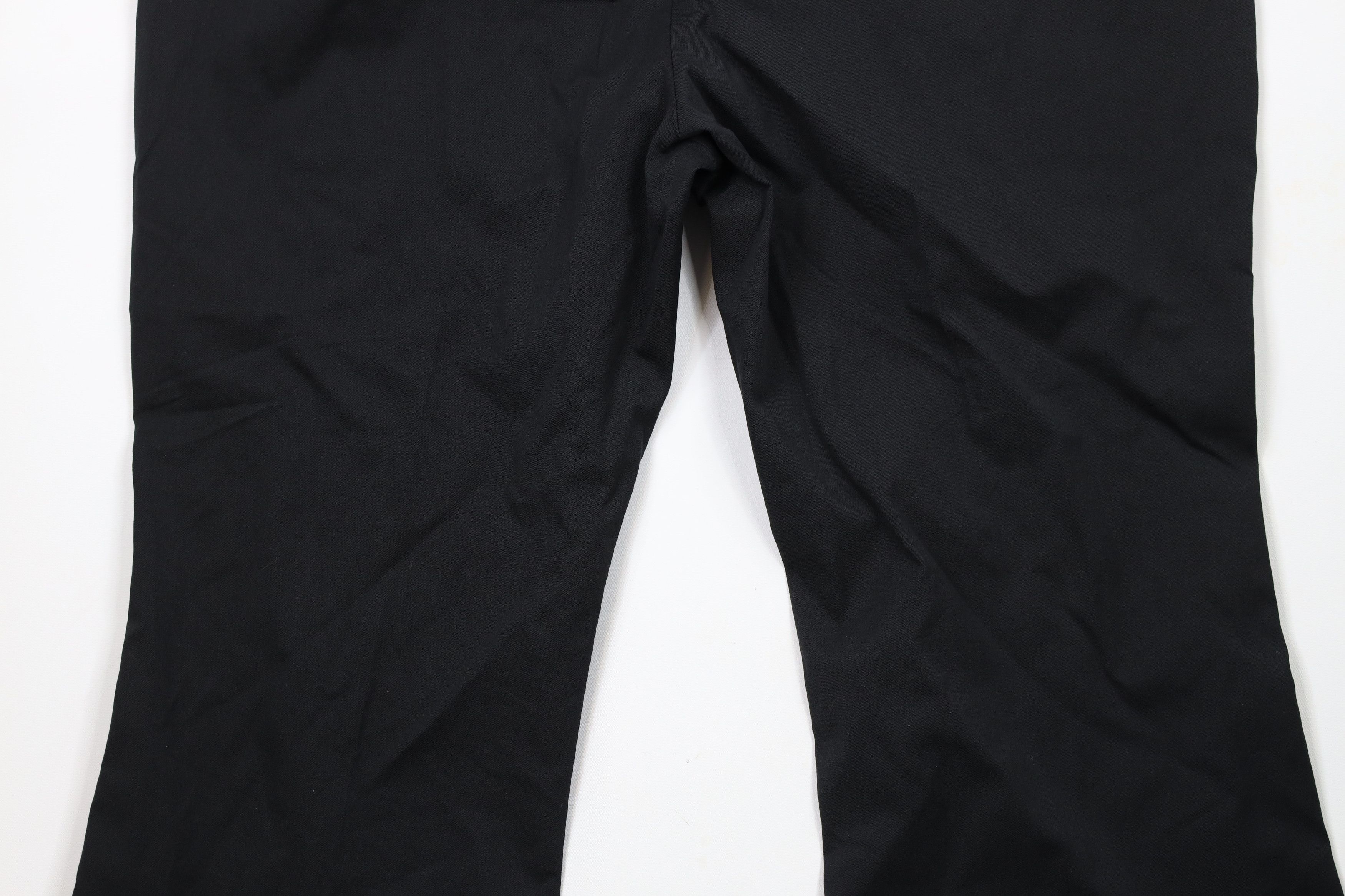 J.Crew × Vintage New J Crew Stretch Flared Wide Leg Kelsey Chino Pants Black Size 40" / US 18 - 10 Thumbnail