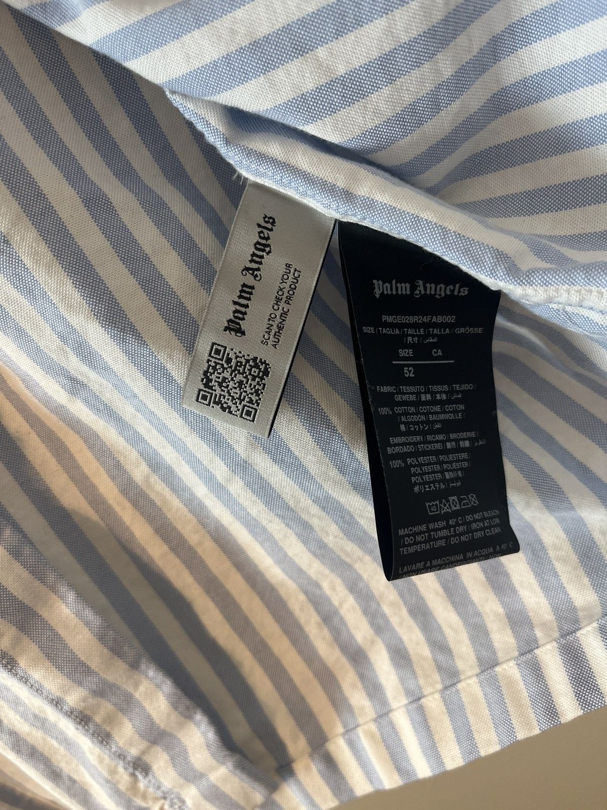 Palm Angels Palm angles button up Size US L / EU 52-54 / 3 - 3 Thumbnail