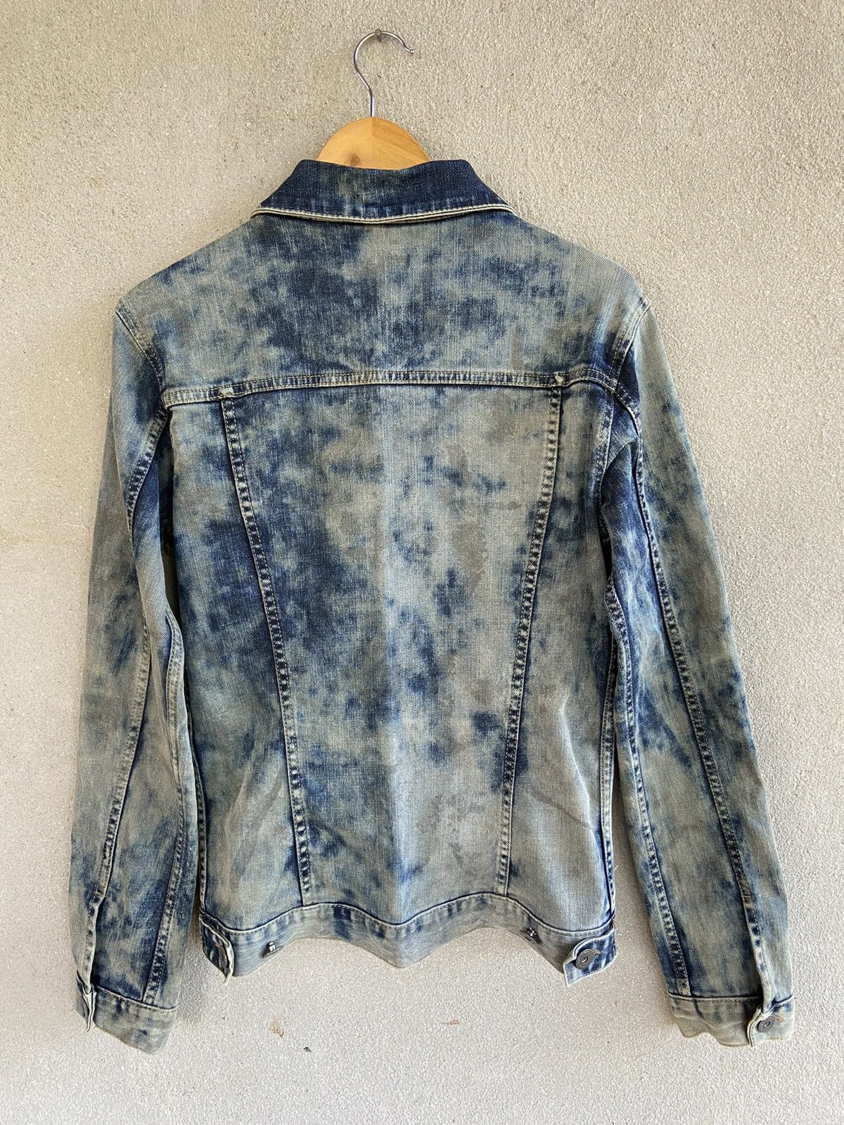 Vintage Vintage Joge Martin asid wash denim jacket Size L / US 10 / IT 46 - 2 Thumbnail