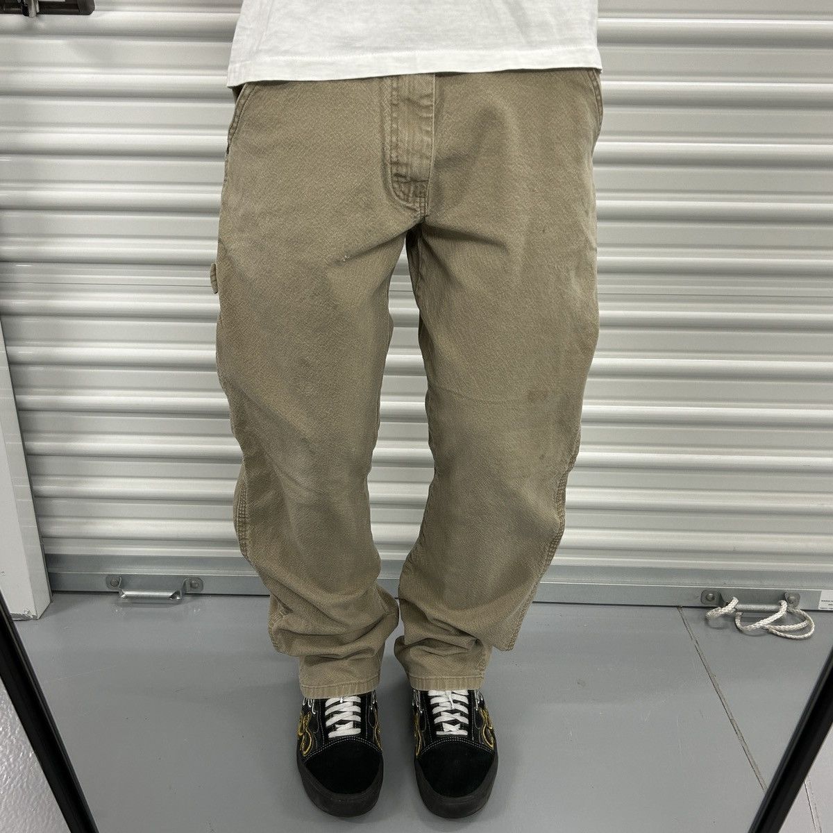 Carhartt Crazy vintage y2k carhartt style workwear jeans carpenter Size US 32 / EU 48 - 2 Thumbnail