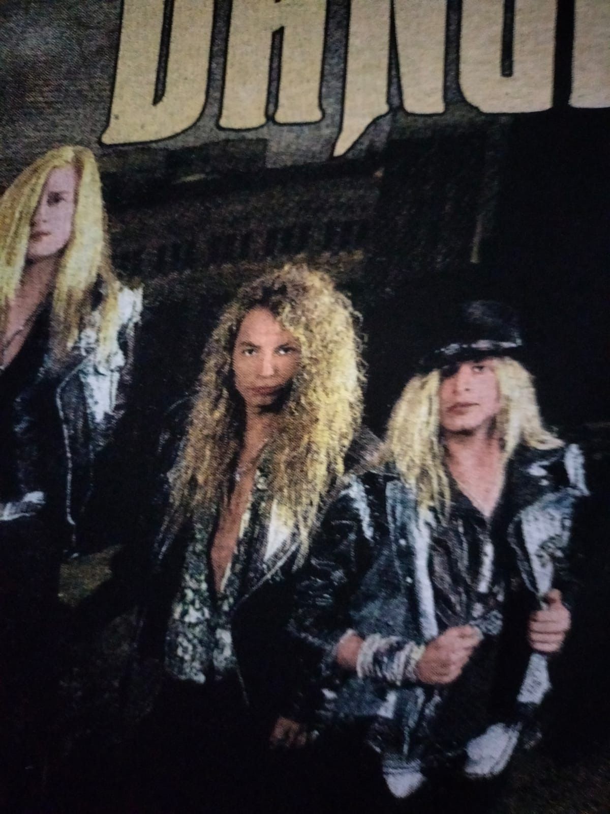 Band Tees RARE! 90`s DANGER DANGER TOUR ROCK BAND T-SHIRT Size US L / EU 52-54 / 3 - 9 Thumbnail