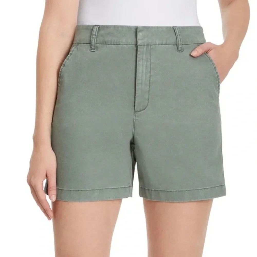 Gloria Vanderbilt Gloria Vanderbilt Mid Rise Stretch Twill 5" Shorts Size 12 Size 34" / US 12 / IT 48 - 1 Thumbnail