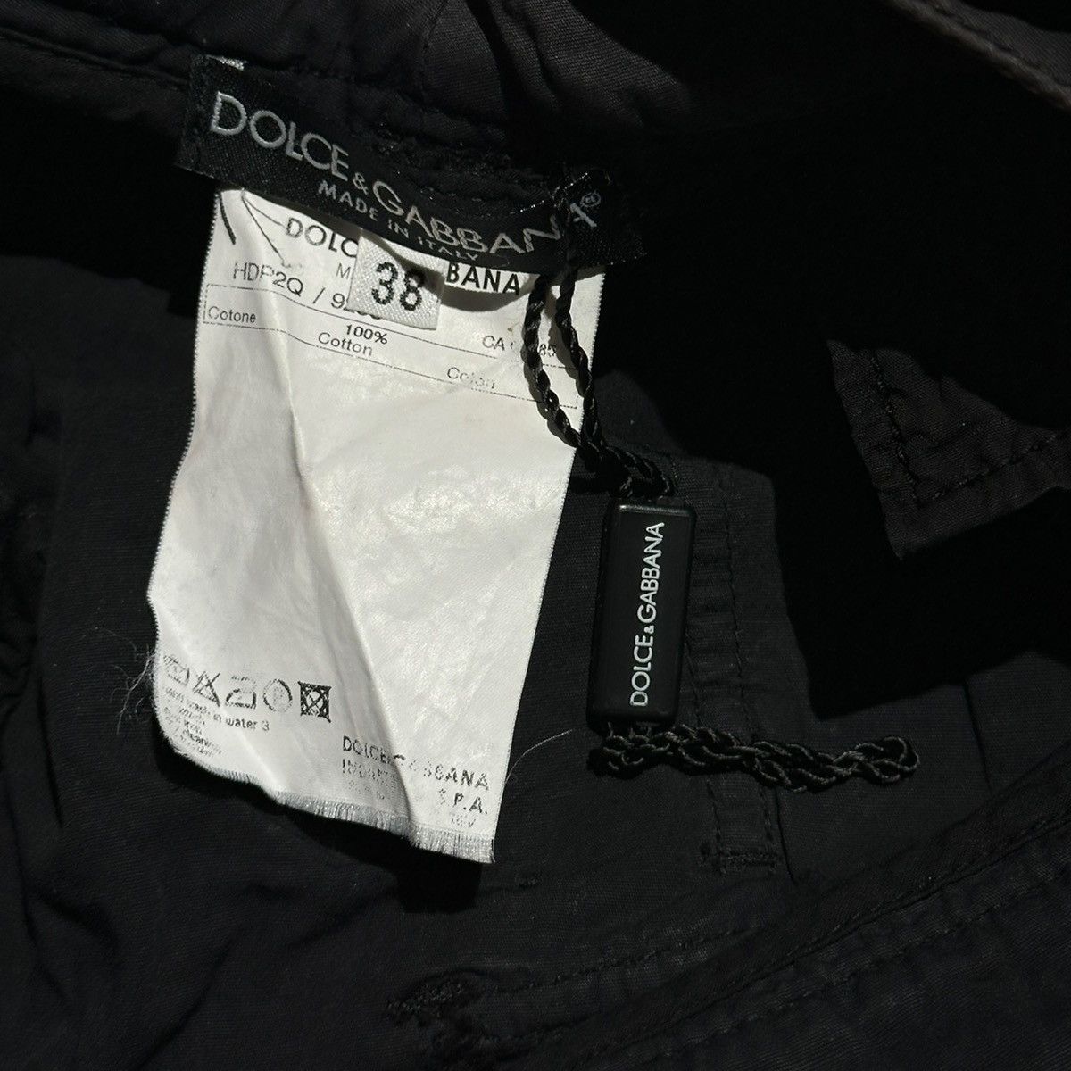 Dolce & Gabbana SS04 eyelet hook bondage painted cargo Size 26" / US 2 / IT 38 - 5 Thumbnail