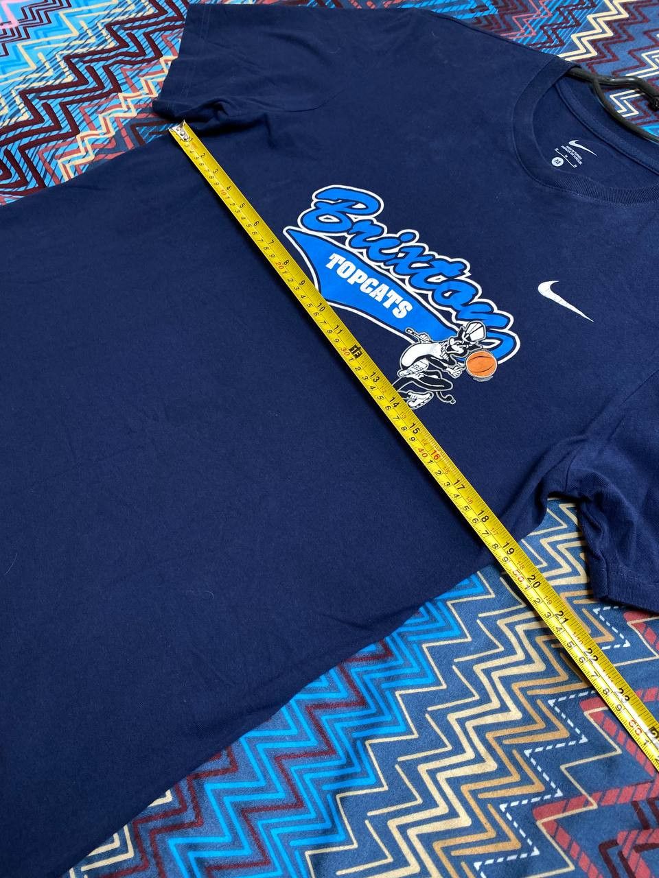 Nike Streetwear T-Shirt big logo Topcats Nike Y2K Vintage Size US M / EU 48-50 / 2 - 10 Thumbnail