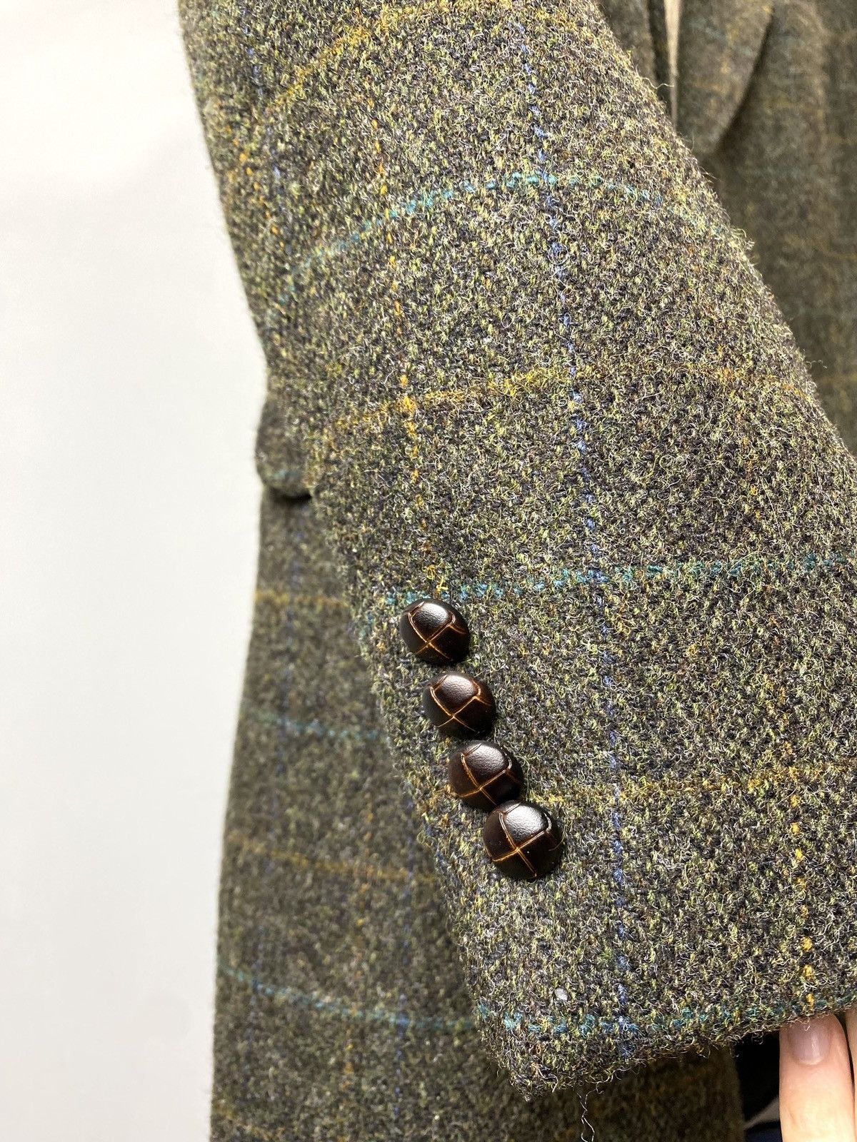 Harris Tweed Vintage Harris Tweed Pure Wool Jacket Blazer Size US XL / EU 56 / 4 - 6 Thumbnail