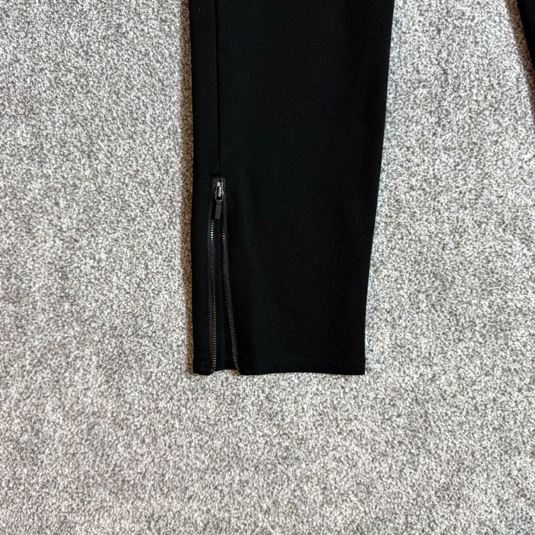 Vintage Susan Graver Pants Medium Office Chic Ankle Zip Edgy Workwear Classic Pants Women M Black Skinny Dress Pants Size 32" / US 10 / IT 46 - 5 Thumbnail