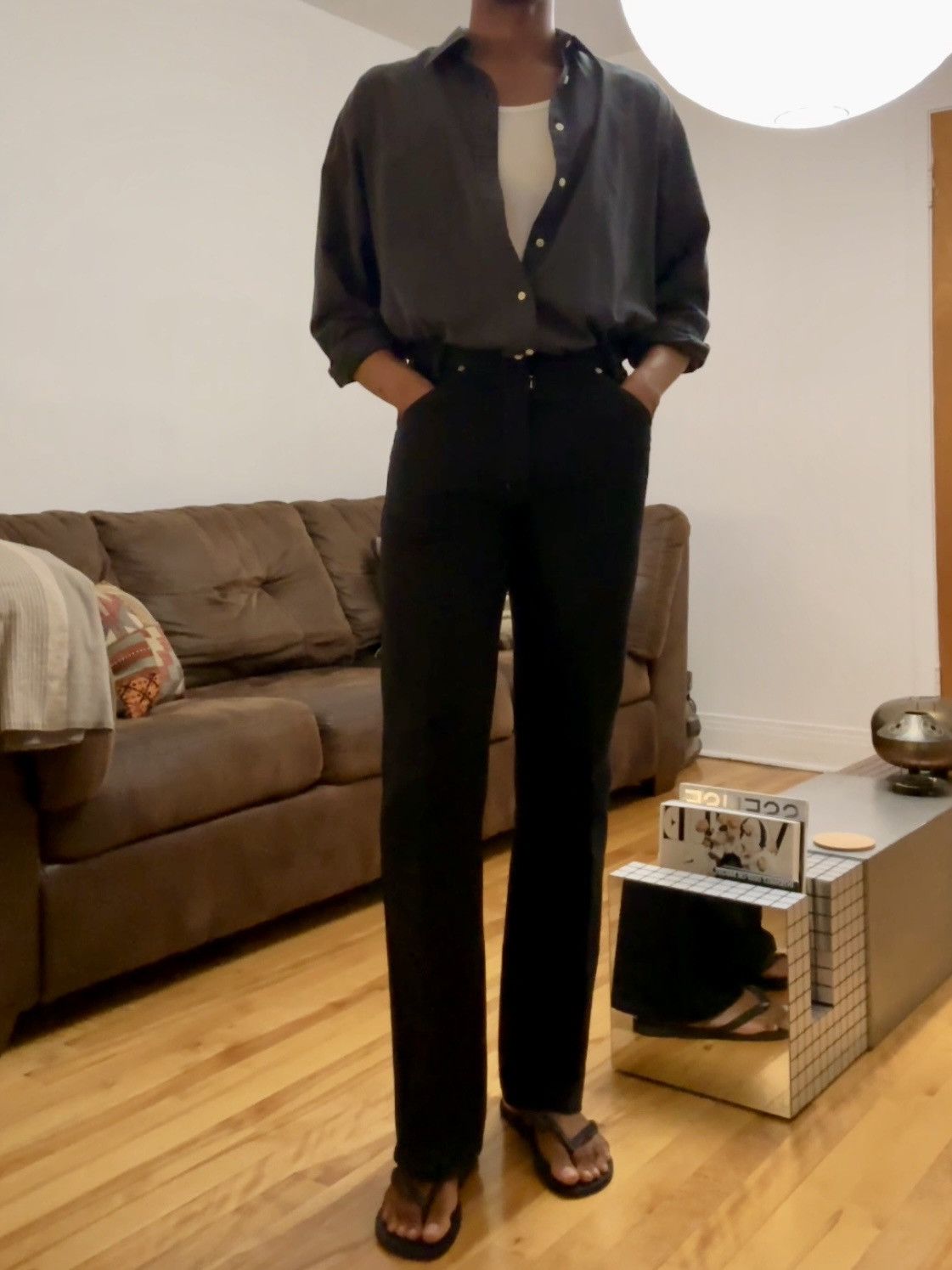 Maison Margiela Maison Margiela Black Wool Four-Pocket Trousers Size US 30 / EU 46 - 7 Thumbnail