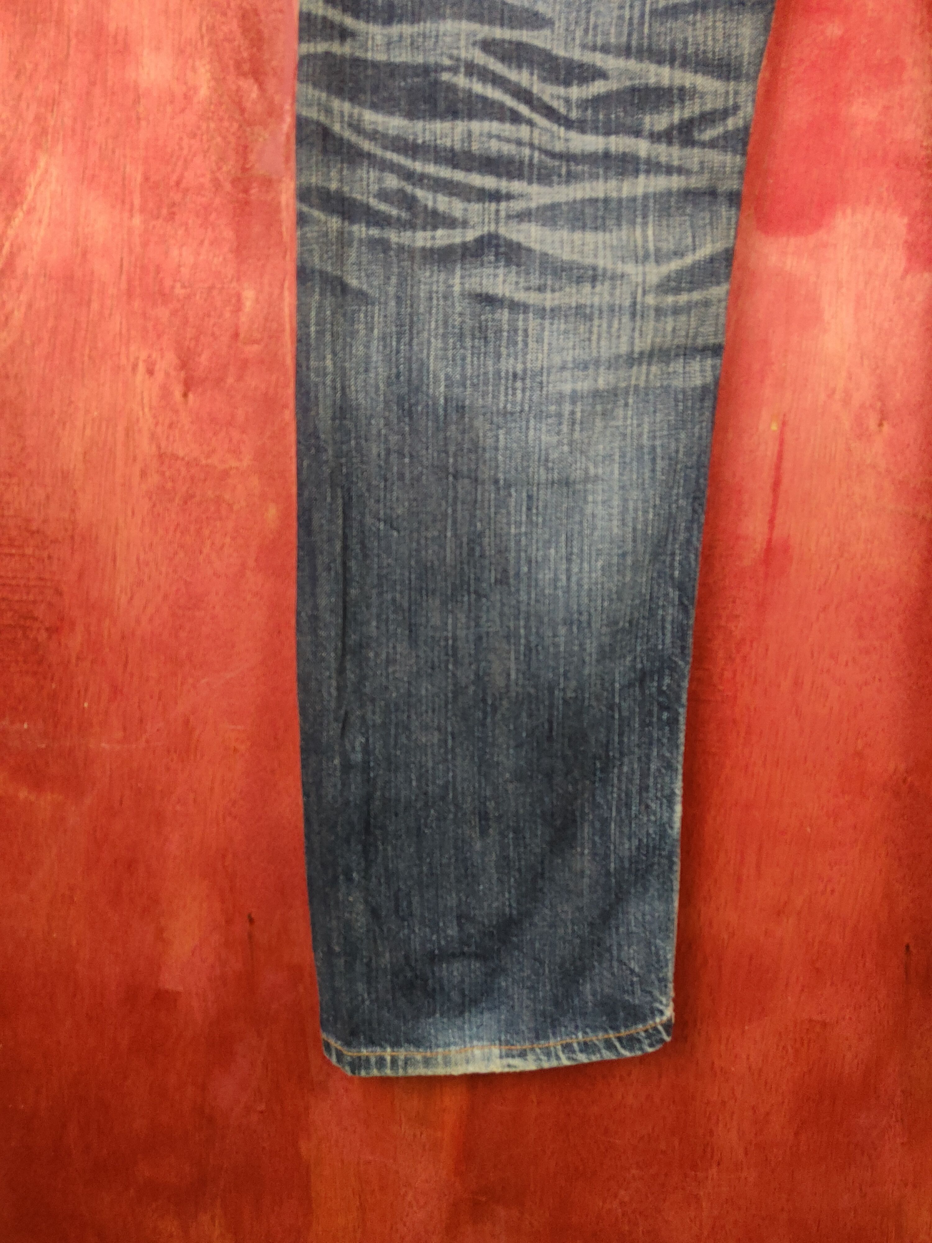 Edwin Edwin exclusive vintage Distressed Ripped denim Jeans #S2247 Size US 31 - 11 Thumbnail