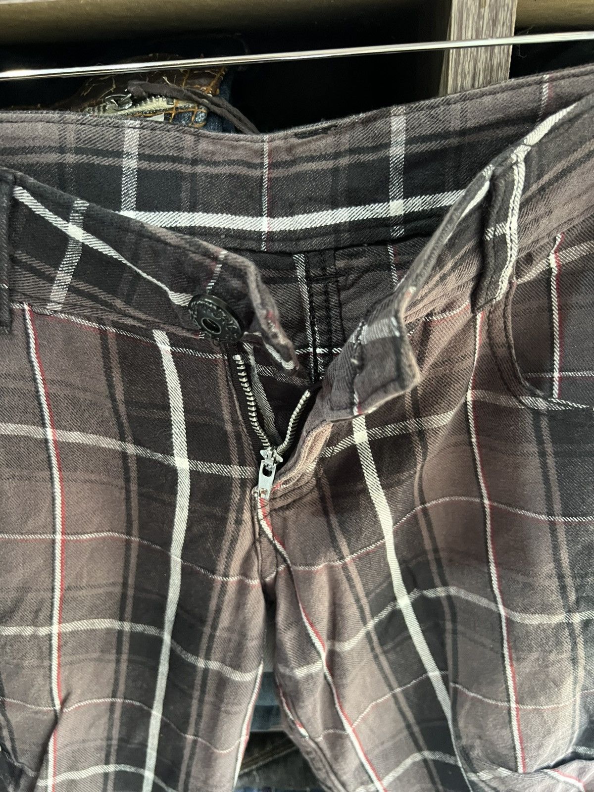 If Six Was Nine 🔥Redark Plaid Cargo Pant Size 29" - 10 Thumbnail