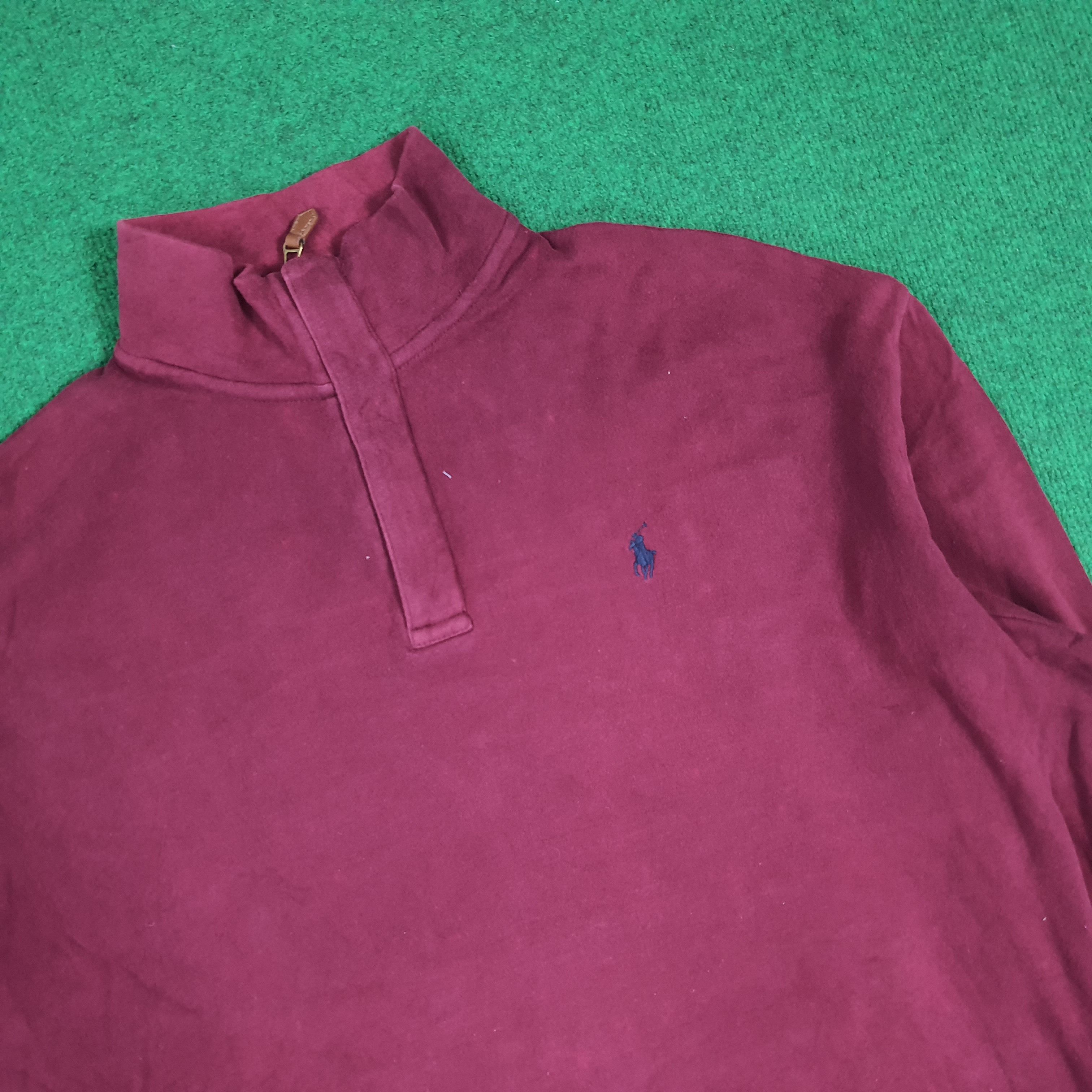 Polo Ralph Lauren Vintage Polo Golf Ralph Lauren Half Zipper Sweatshirt C284N7 Size US XL / EU 56 / 4 - 2 Thumbnail