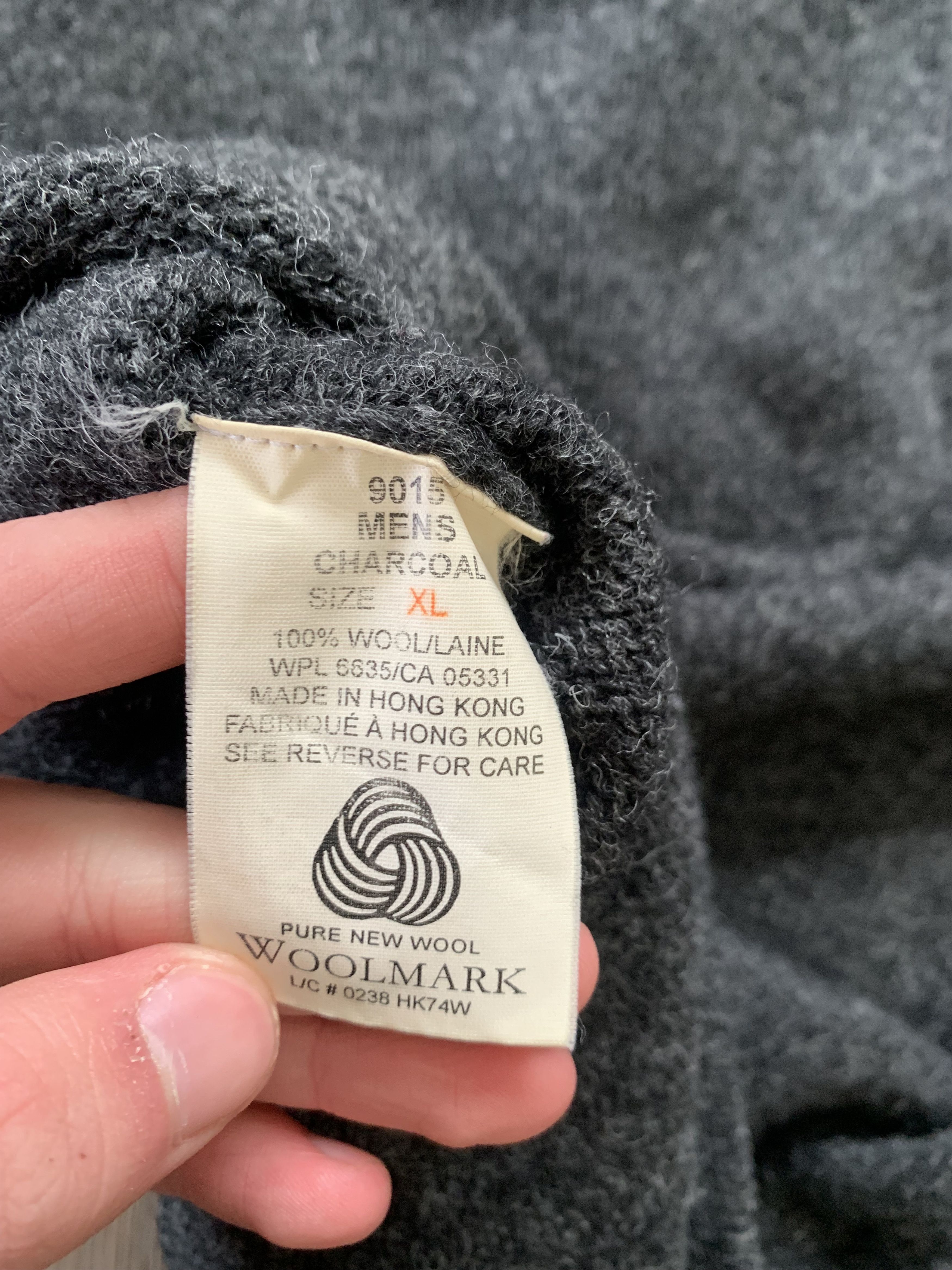 Woolrich Woolen Mills Vintage Woolrich Black Wool 1\4 Zip Sweater Size US XL / EU 56 / 4 - 7 Thumbnail