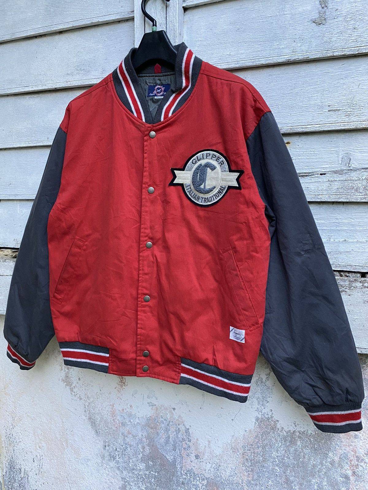 Vintage Vintage Clipper Italian Tradional Club Varsity Jacket Size US M / EU 48-50 / 2 - 2 Thumbnail