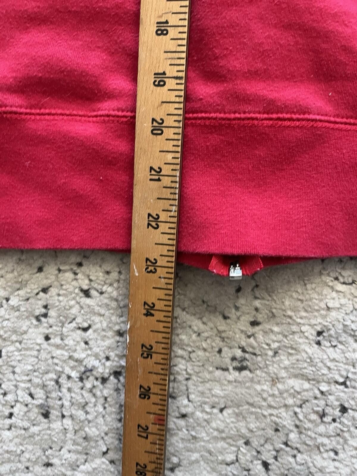 Dickies Y2K Dickies Spellout Logo Zip Up Hoodie Red Large Size US L / EU 52-54 / 3 - 8 Thumbnail