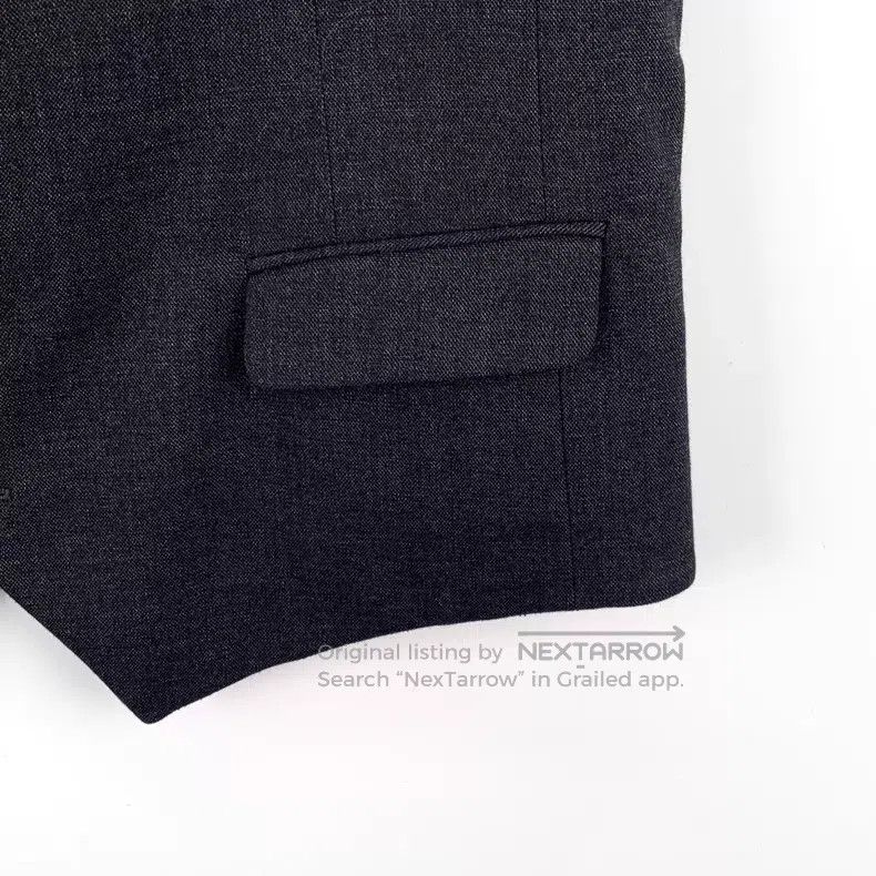 Brunello Cucinelli Brunello Cucinelli Black wool collar sleeveless single-bre Size US L / EU 52-54 / 3 - 4 Thumbnail
