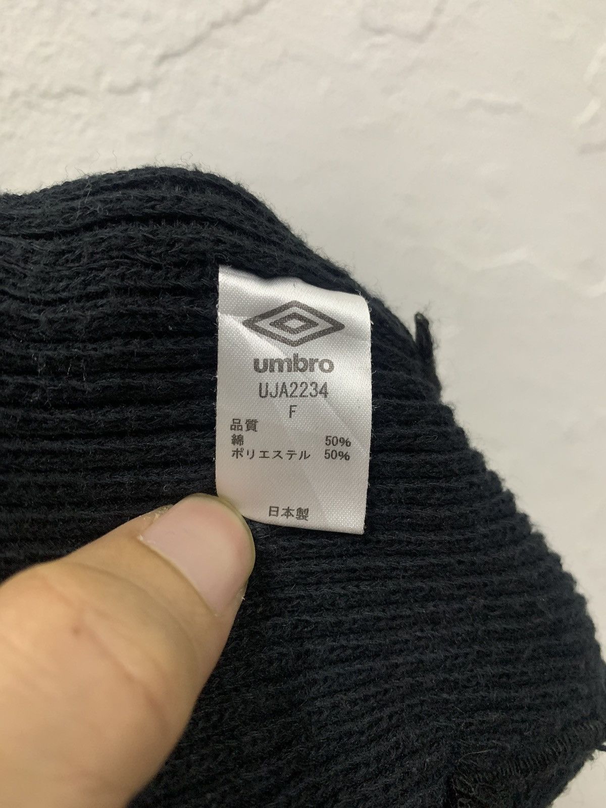 Umbro UMBRO Black Beanie Hats Size ONE SIZE - 5 Thumbnail
