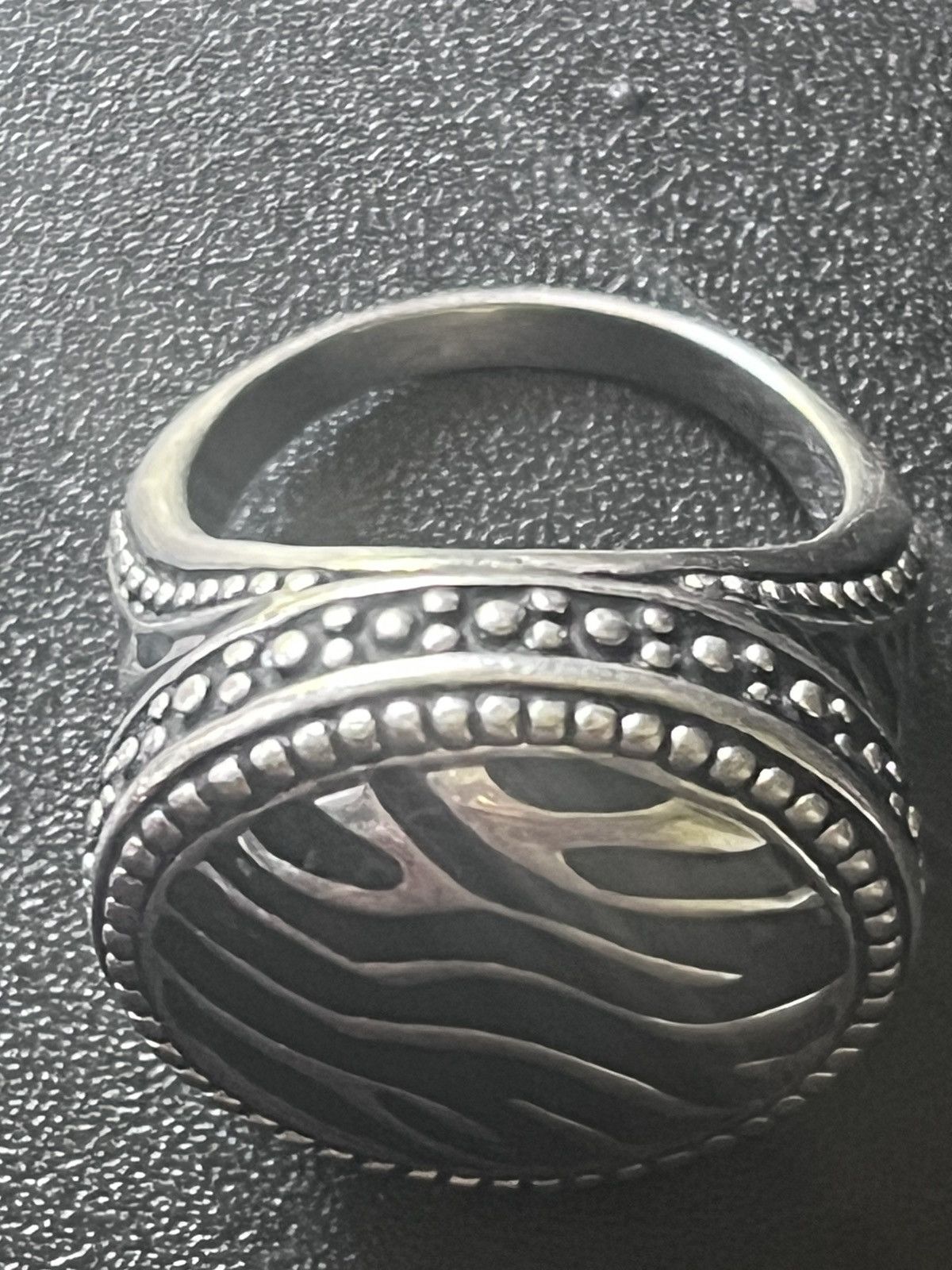 Other Premier Designs Safari Zebra Print Dome Ring Size 10 Size ONE SIZE - 4 Thumbnail