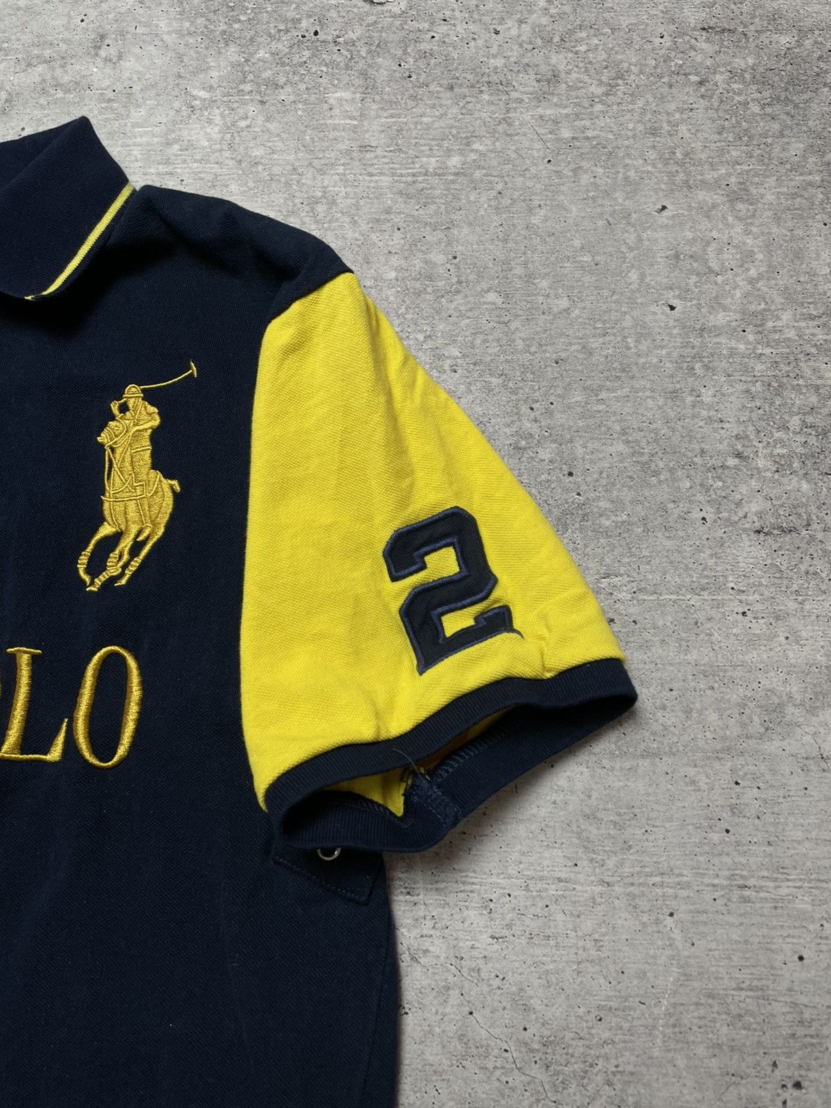 Polo Ralph Lauren Ralph Lauren Polo T-Shirt Sao Paulo Big Pony Rugby XXL Y2K Size US XXL / EU 58 / 5 - 6 Thumbnail