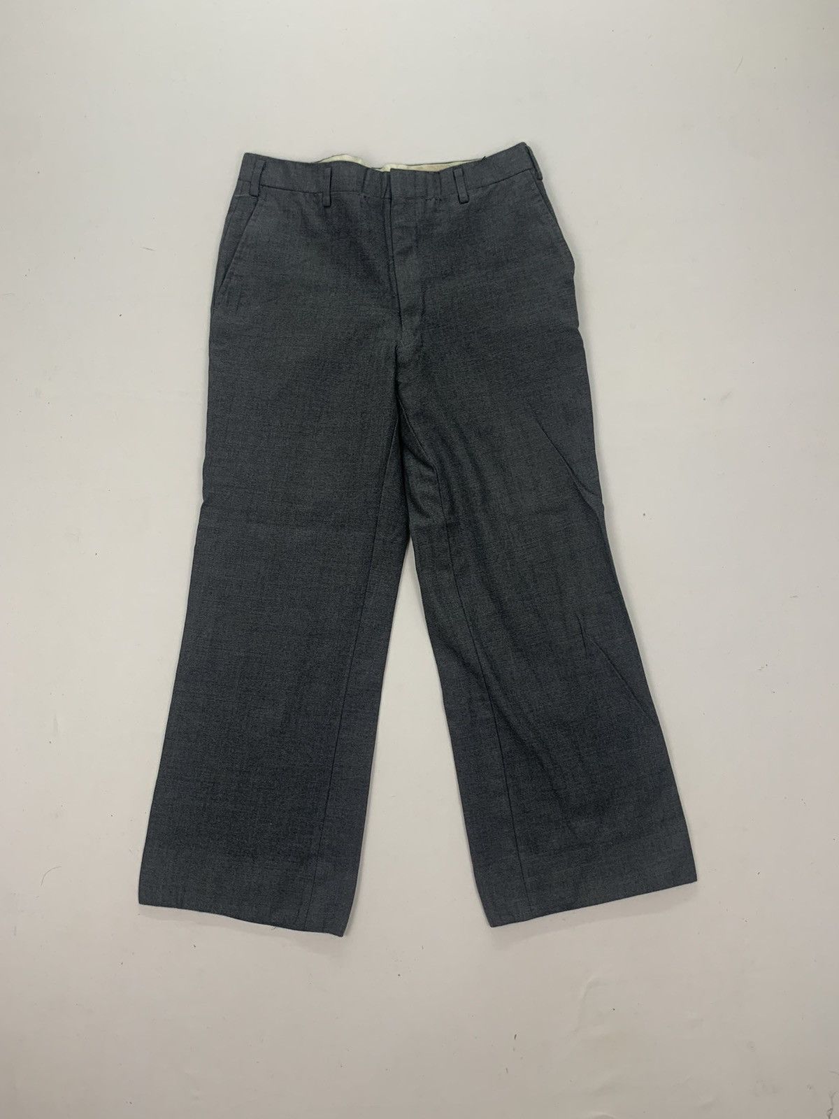 Burberry × Vintage Vintage 80s Burberrys Wool Trouser Pants Size 30" / US 8 / IT 44 - 1 Thumbnail