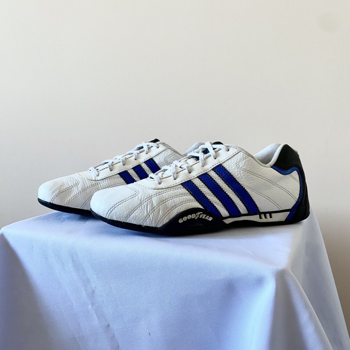 Adidas × Vintage Vintage Adidas Goodyear Y-3 Style Racing Sneakers Shoes Size US 6 / EU 39 - 2 Thumbnail