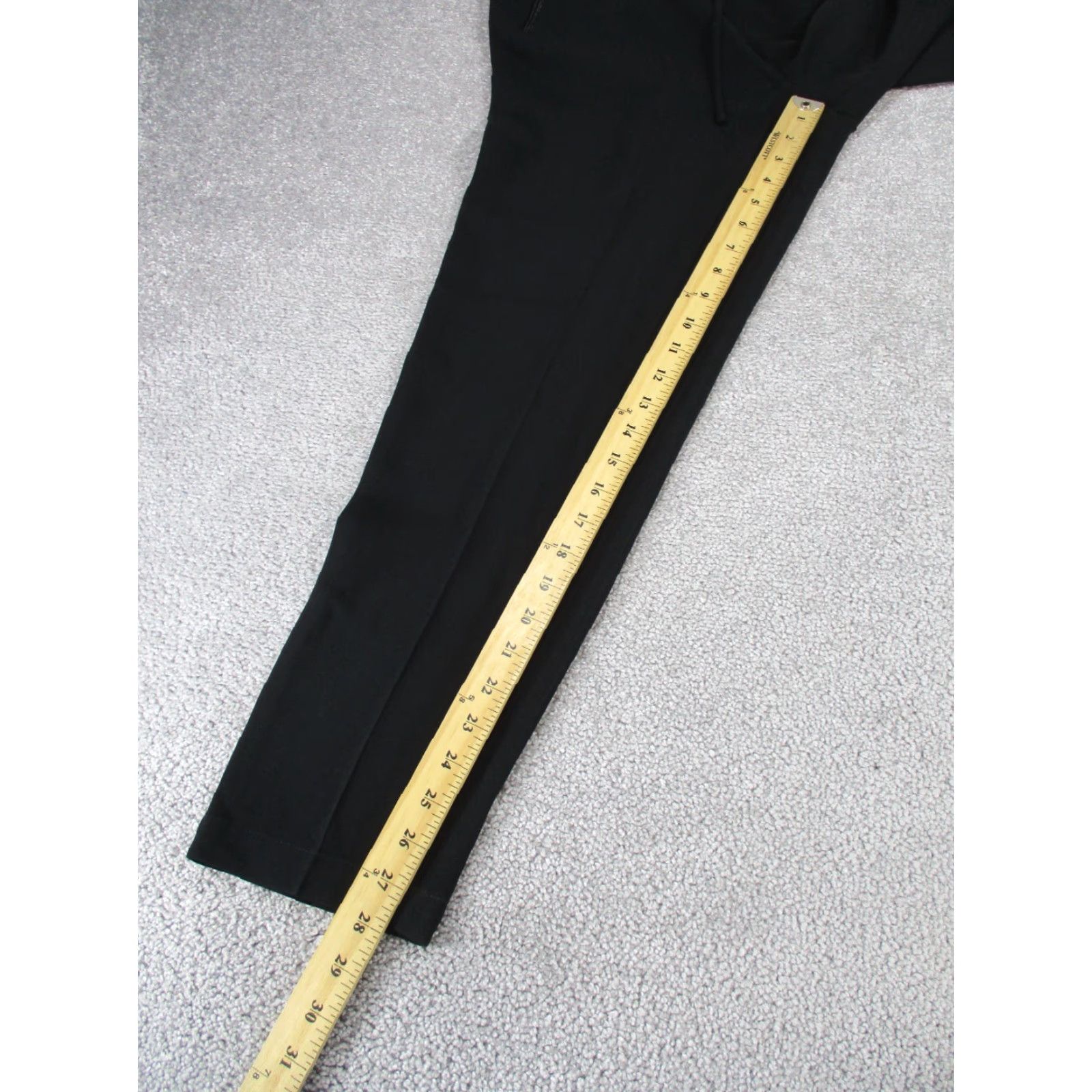 Rag & Bone rag & bone Pants Womens M Black Crepe Drawstring Taper Leg Ankle - Womens Size 32" / US 10 / IT 46 - 4 Thumbnail