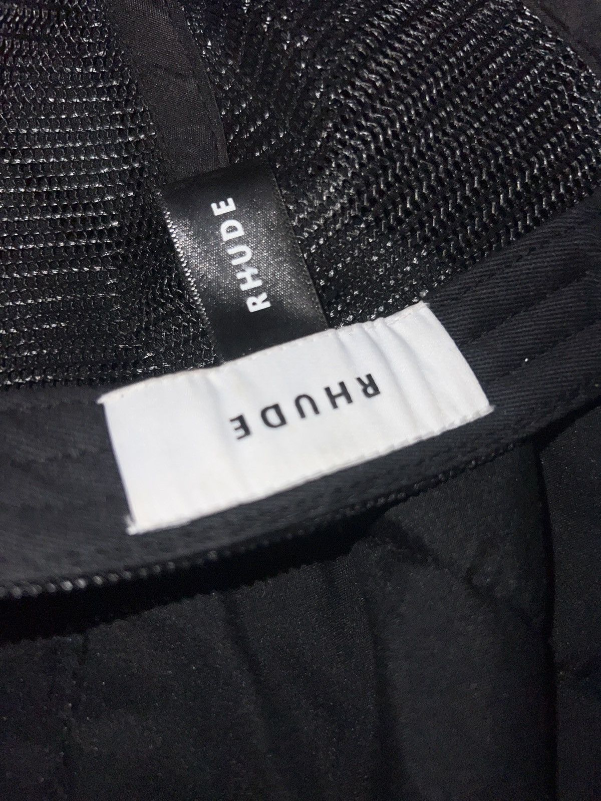 image of Rhude Trucker Hat “Ace” in Black, Men's