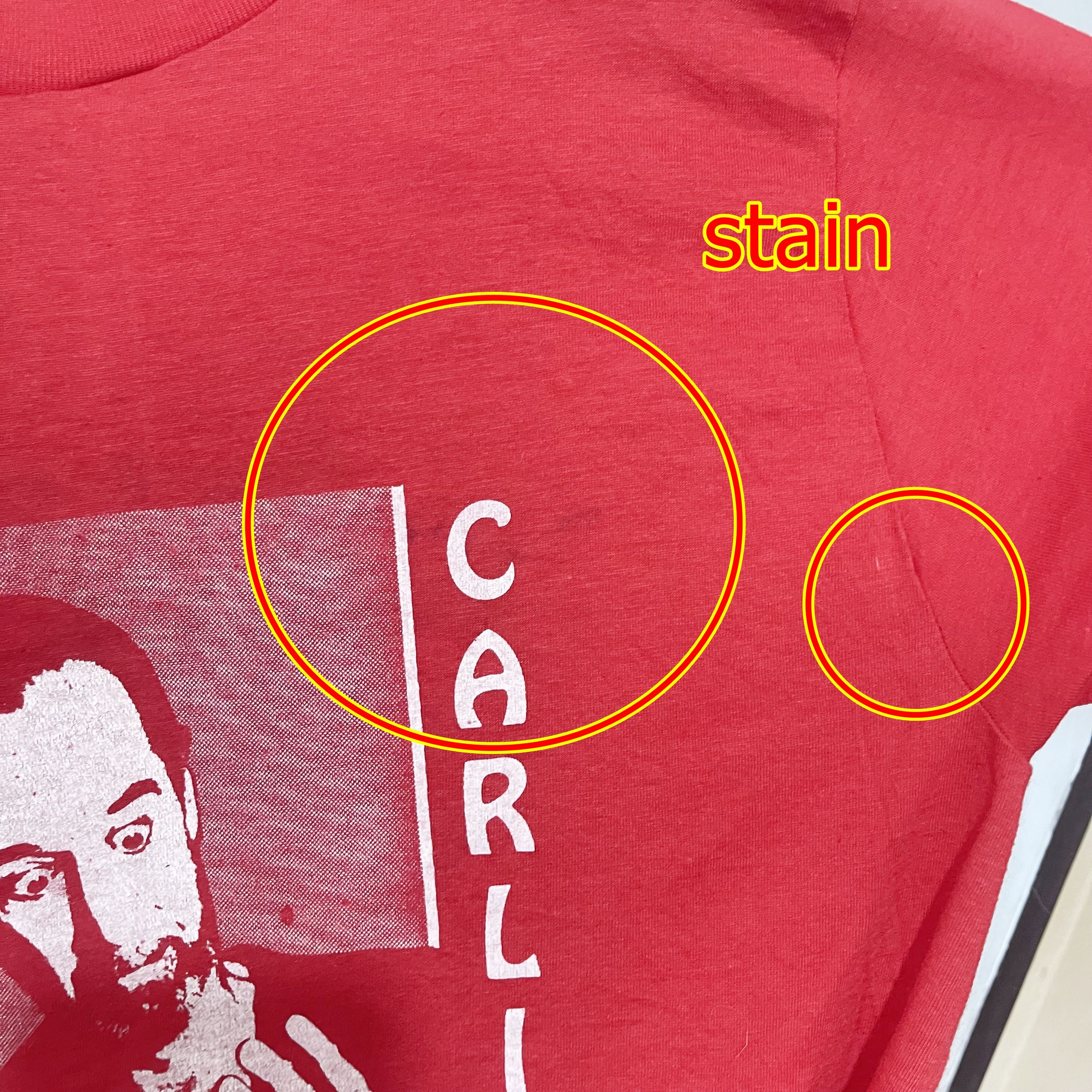 Vintage Vintage 80s George Carlin T-Shirt Size US M / EU 48-50 / 2 - 8 Thumbnail