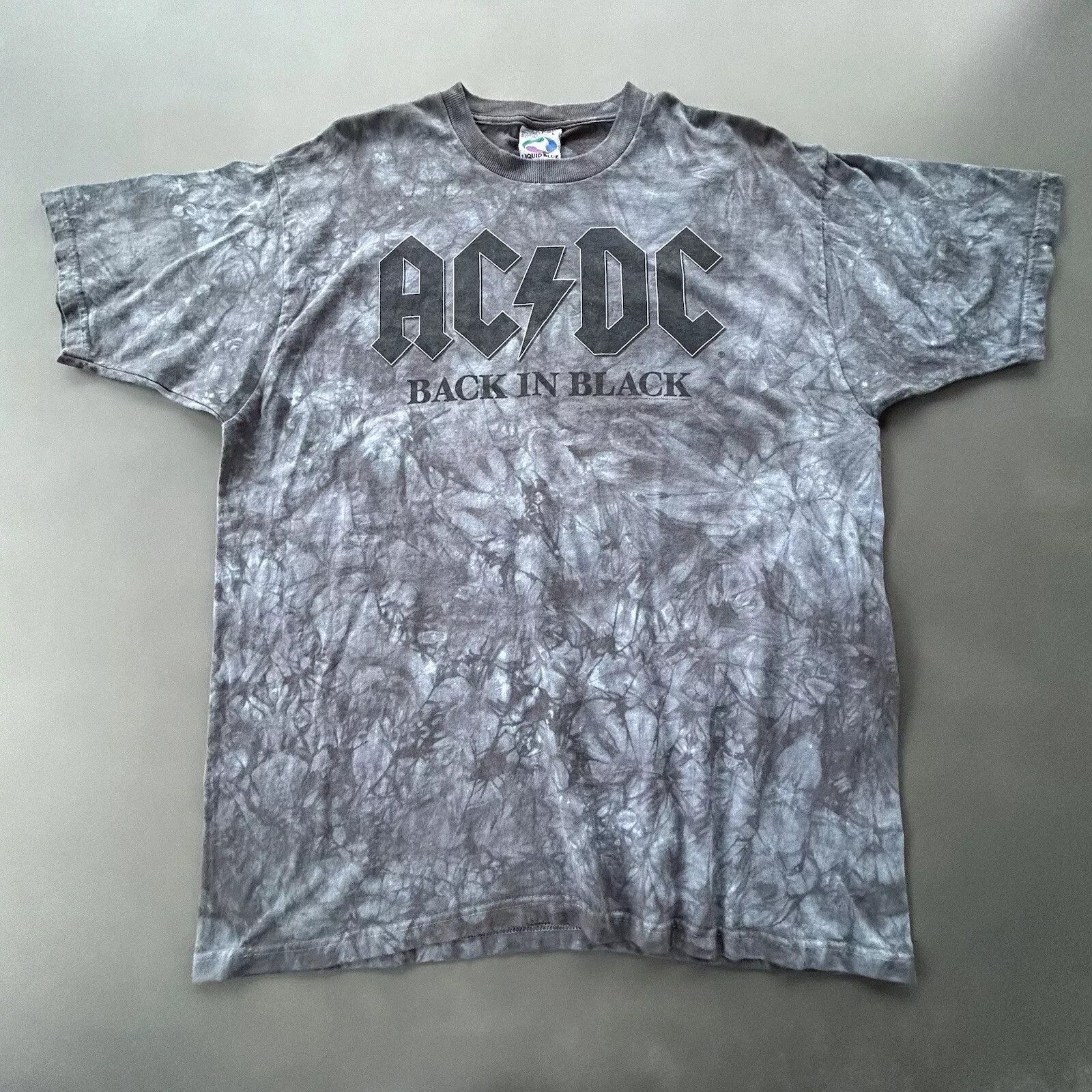 Liquid Blue VTG 2002 Liquid Blue AC/DC Back In Black T-Shirt Size US L / EU 52-54 / 3 - 1 Thumbnail