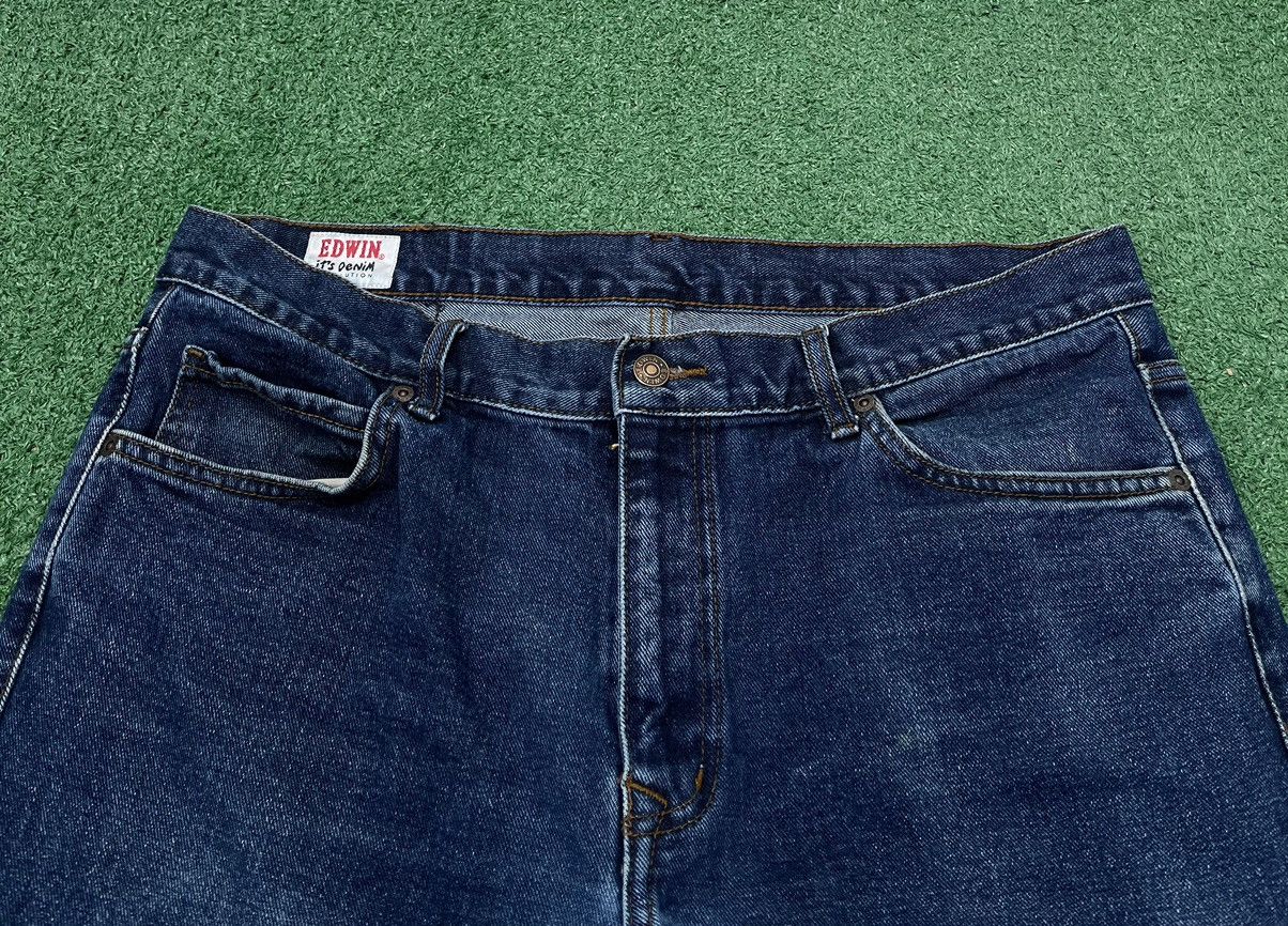 Edwin × Japanese Brand × Vintage Edwin Denim Pants Blue Jeans Size US 38 / EU 54 - 3 Thumbnail