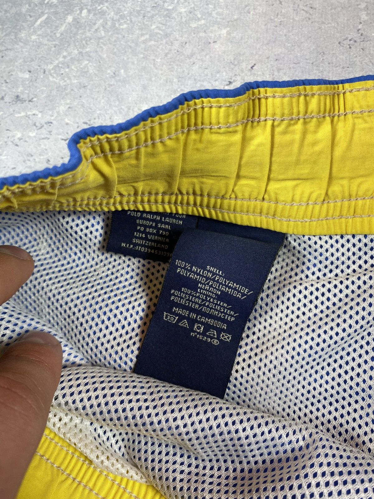 Lauren Ralph Lauren × Polo Ralph Lauren × Vintage Vintage Polo Jeans Company Men’s Swimming Shorts Size XL Size US 36 / EU 52 - 9 Thumbnail