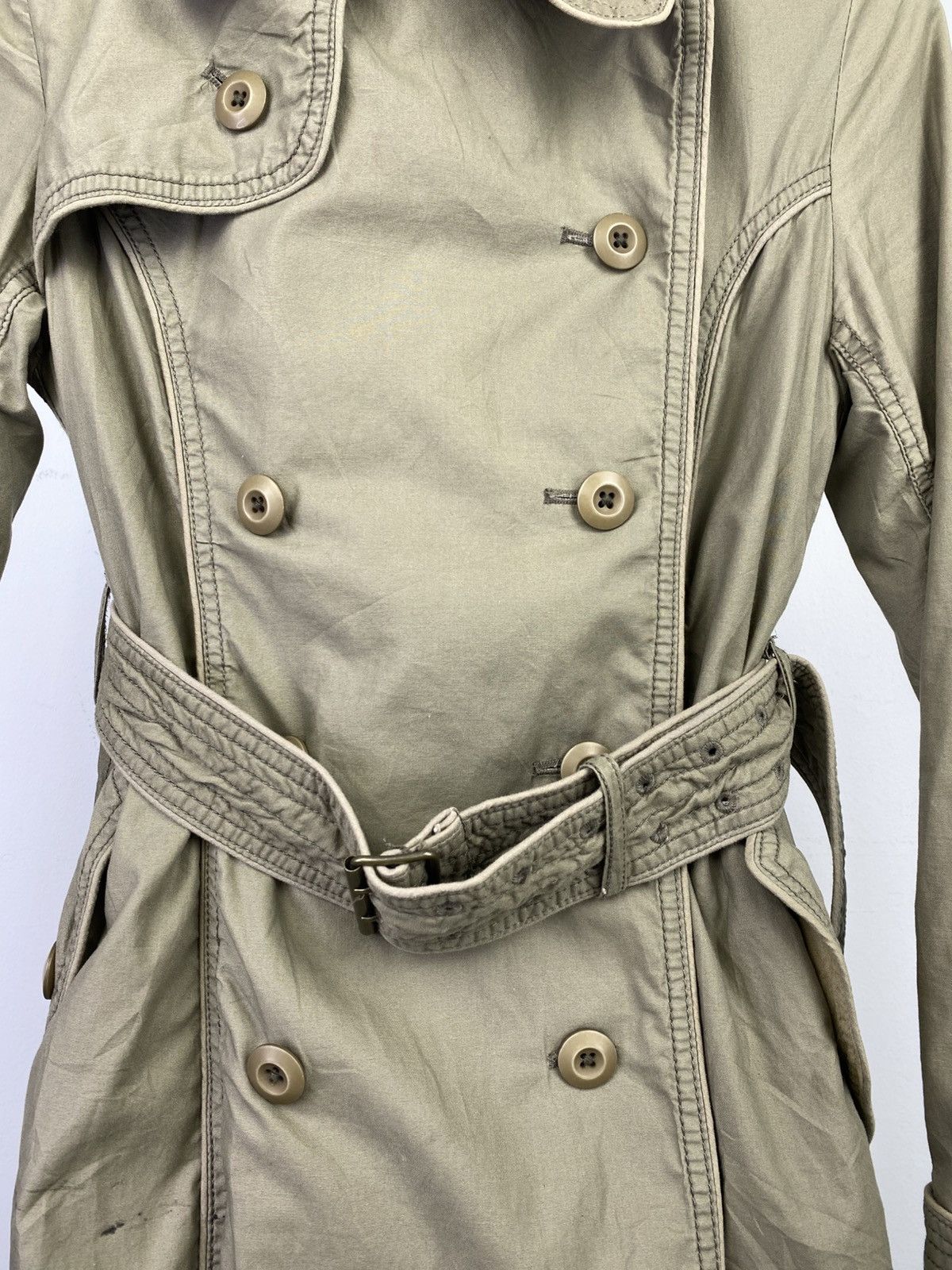GOA 2000's GOA Double Breast Belted Half Trench Coat Size M / US 6-8 / IT 42-44 - 5 Thumbnail