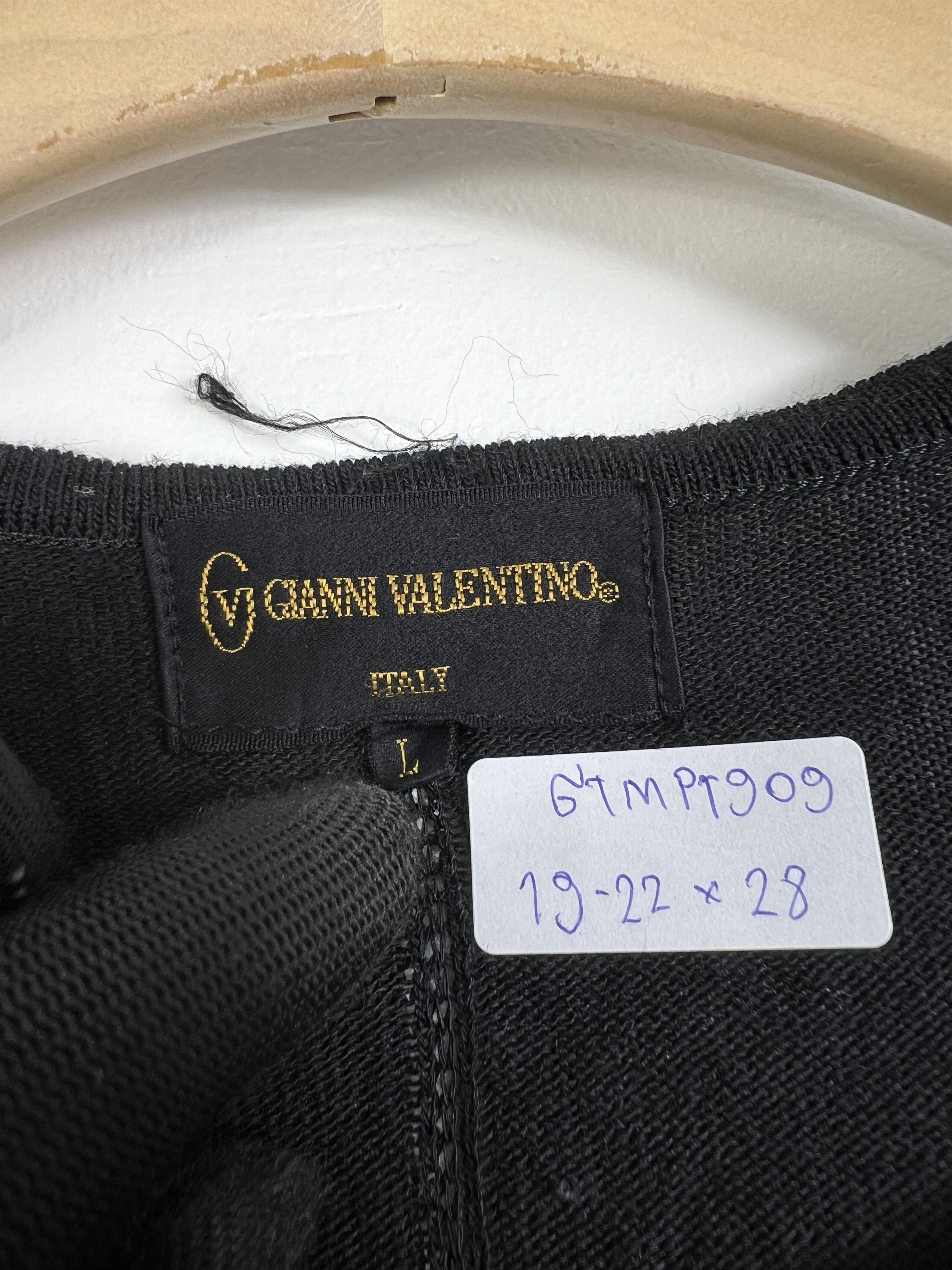 Gianni Valentino Vintage Gianni Valentino Knit Blouse (L) GTMPT909 Size L / US 10 / IT 46 - 3 Thumbnail