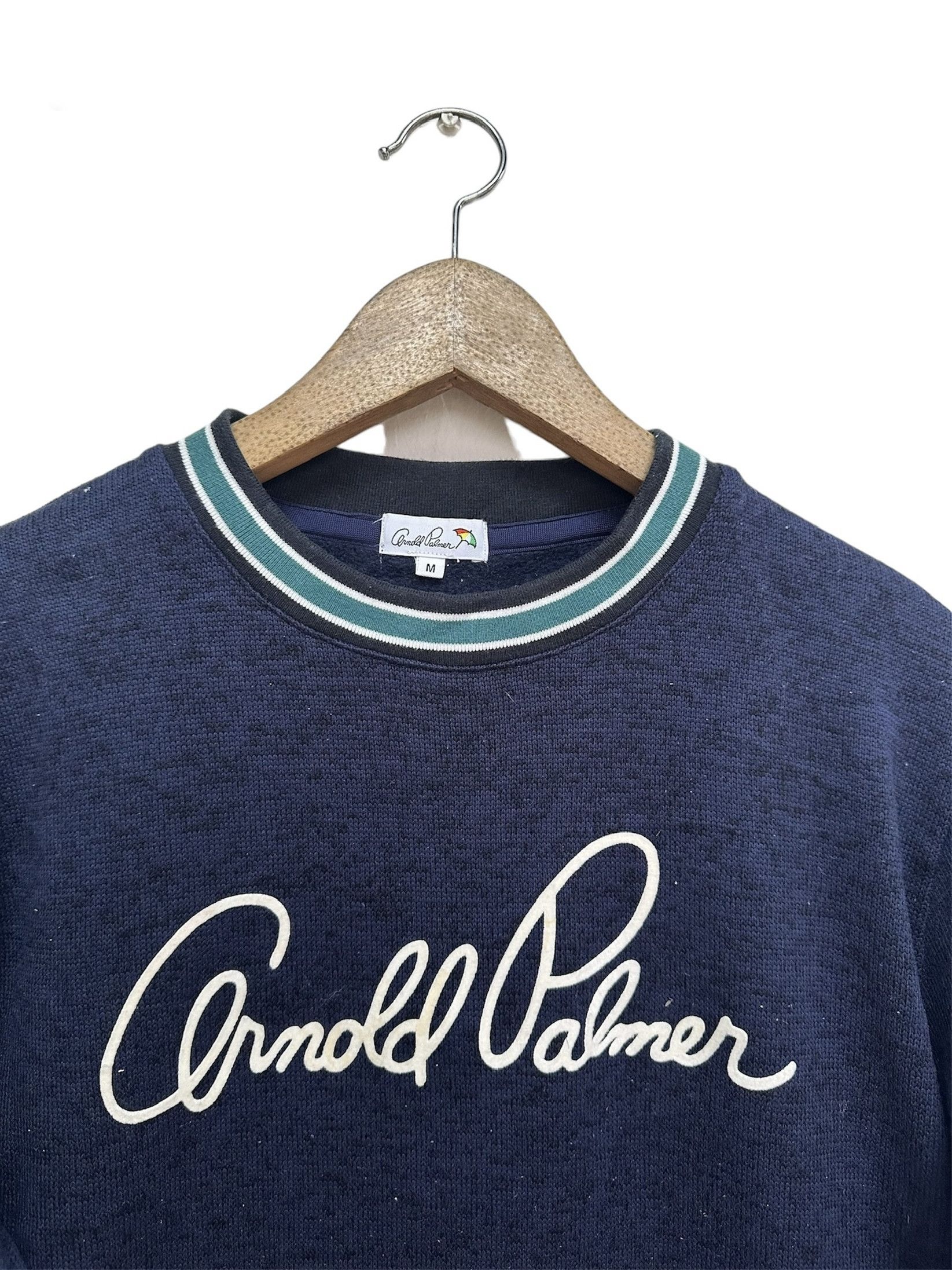 Japanese Brand Vintage Arnold Palmer Spellout Sweatshirt Size US M / EU 48-50 / 2 - 3 Thumbnail