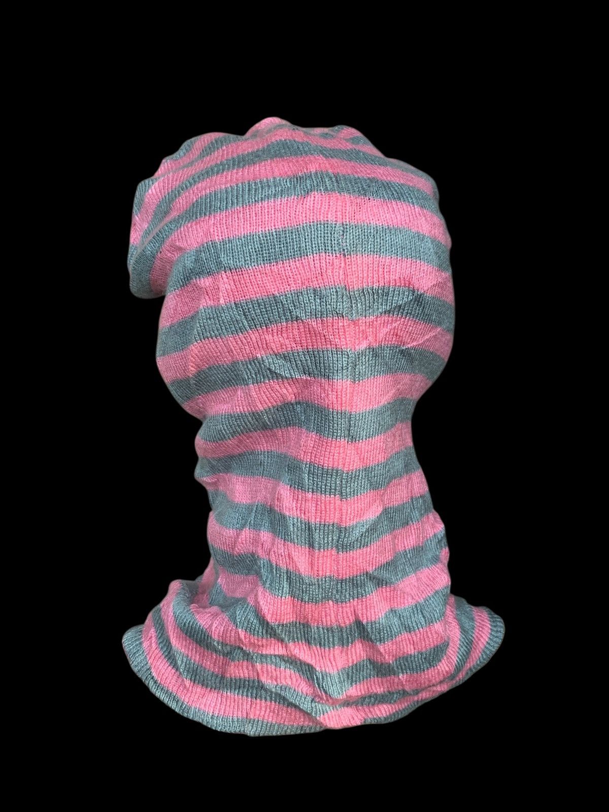 Japanese Brand × Kapital × Vintage Pink Balaclava Knitted Hat Full Masker Japanese Style 🇯🇵 Size ONE SIZE - 6 Thumbnail
