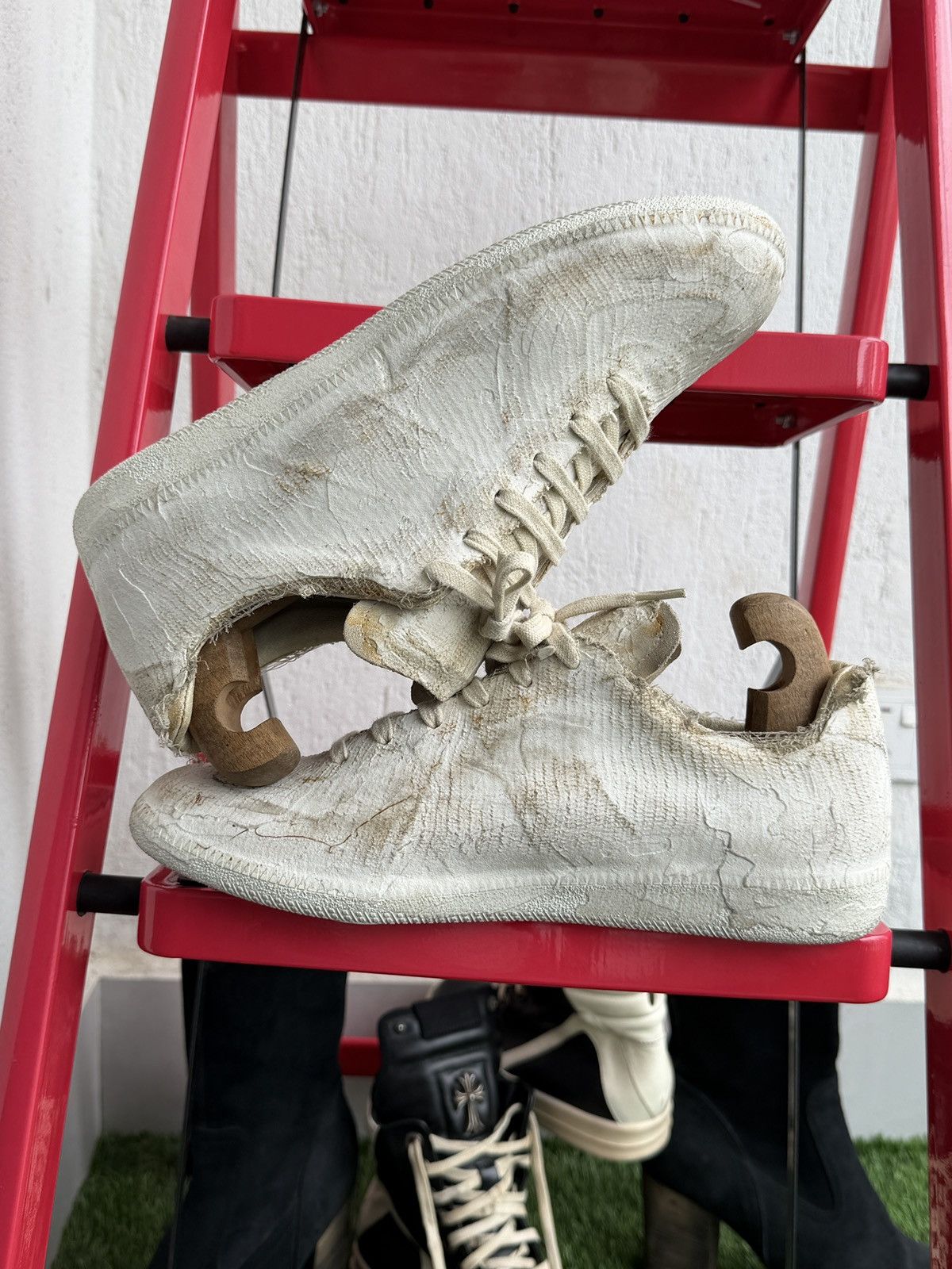 Maison Margiela 🔥🥶Plastered Gat replica trainer Size US 10.5 / EU 43-44 - 10 Thumbnail