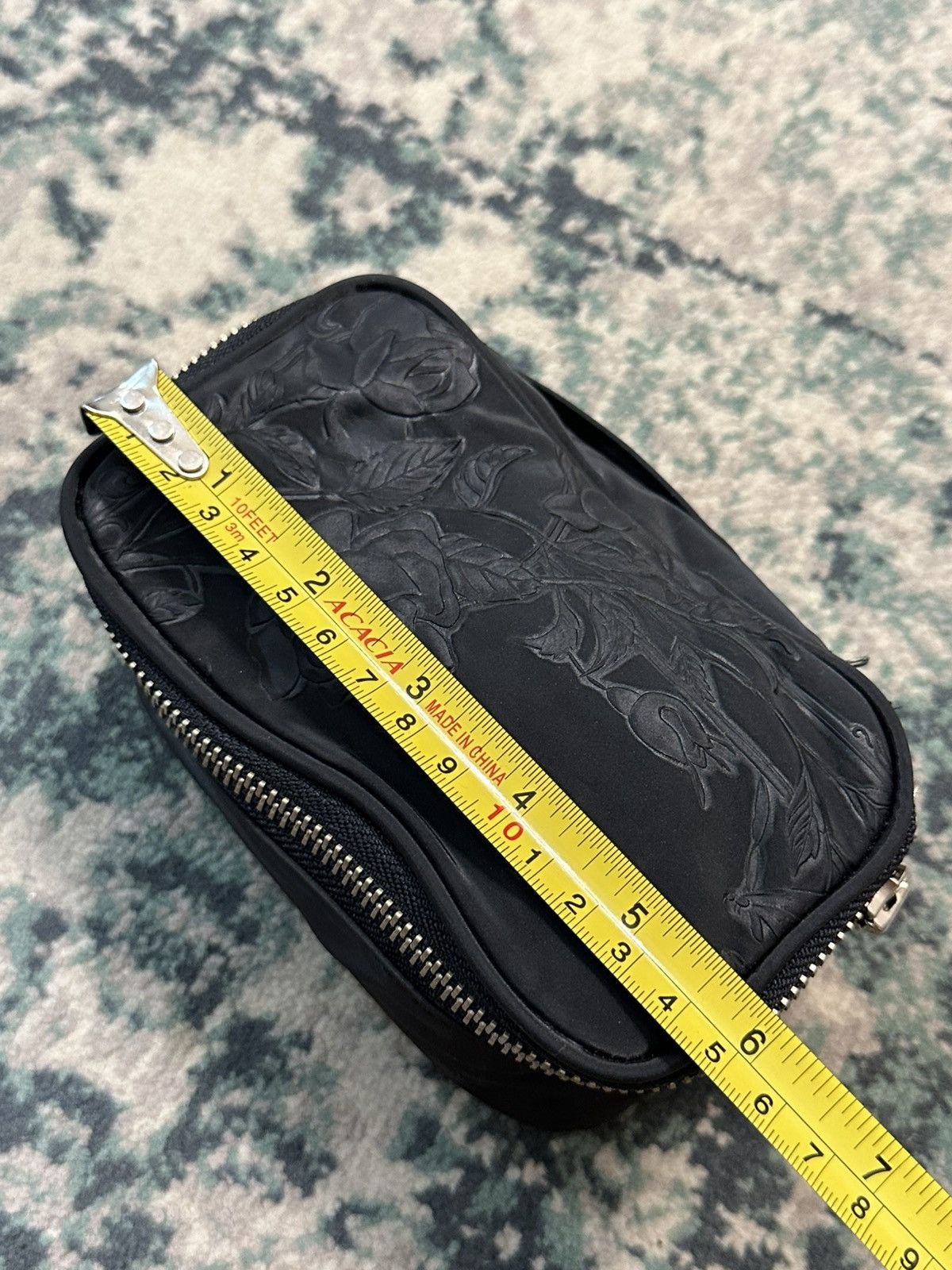 Jean Paul Gaultier 1990 - Jean Paul Gaultier Rose Pouch Bag Size ONE SIZE - 9 Thumbnail