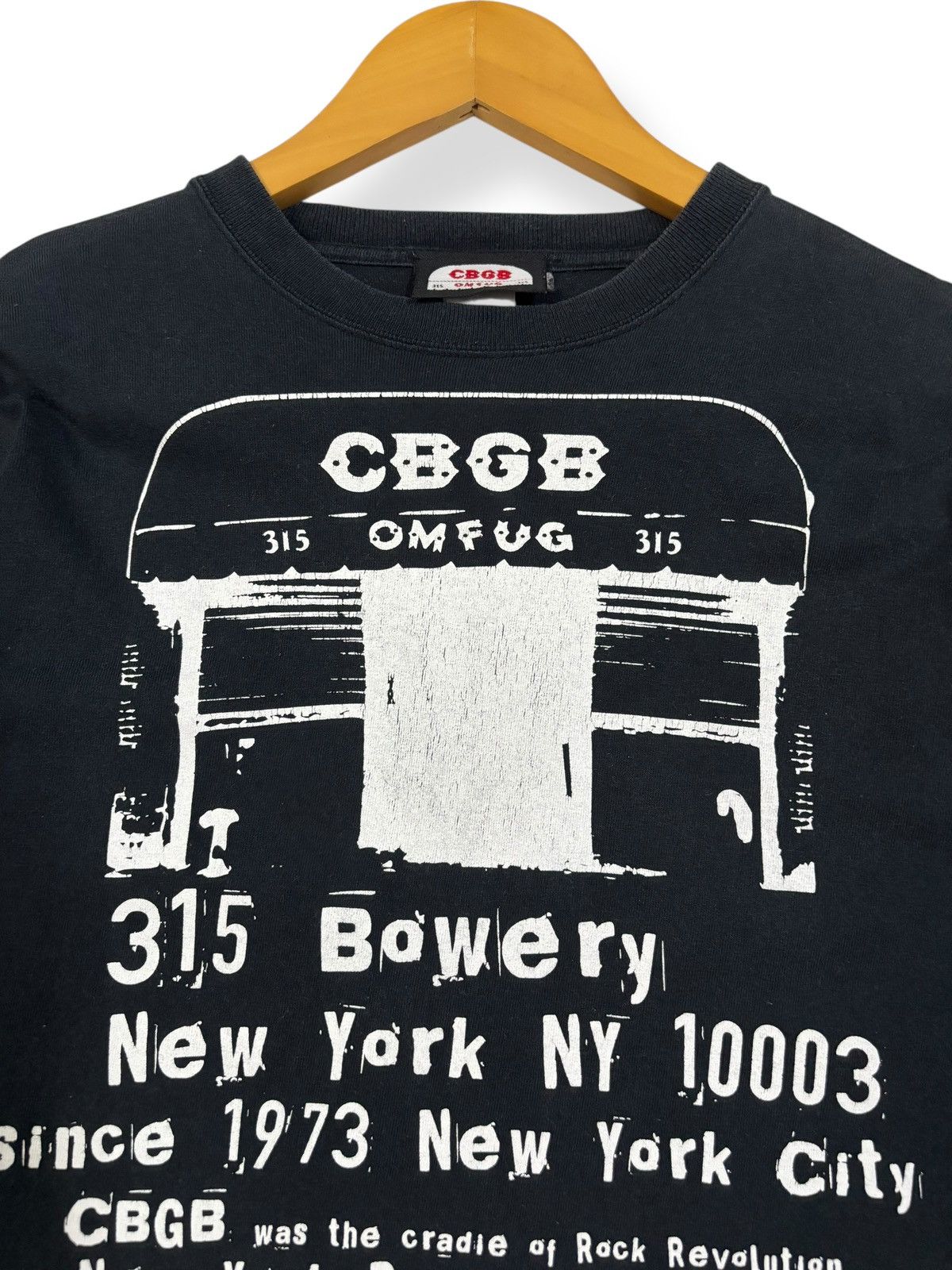 Hysteric Glamour Vintage CBGB & OMFUG Imprinted Rock Punk Long Sleeve T-shirt Size US M / EU 48-50 / 2 - 3 Thumbnail