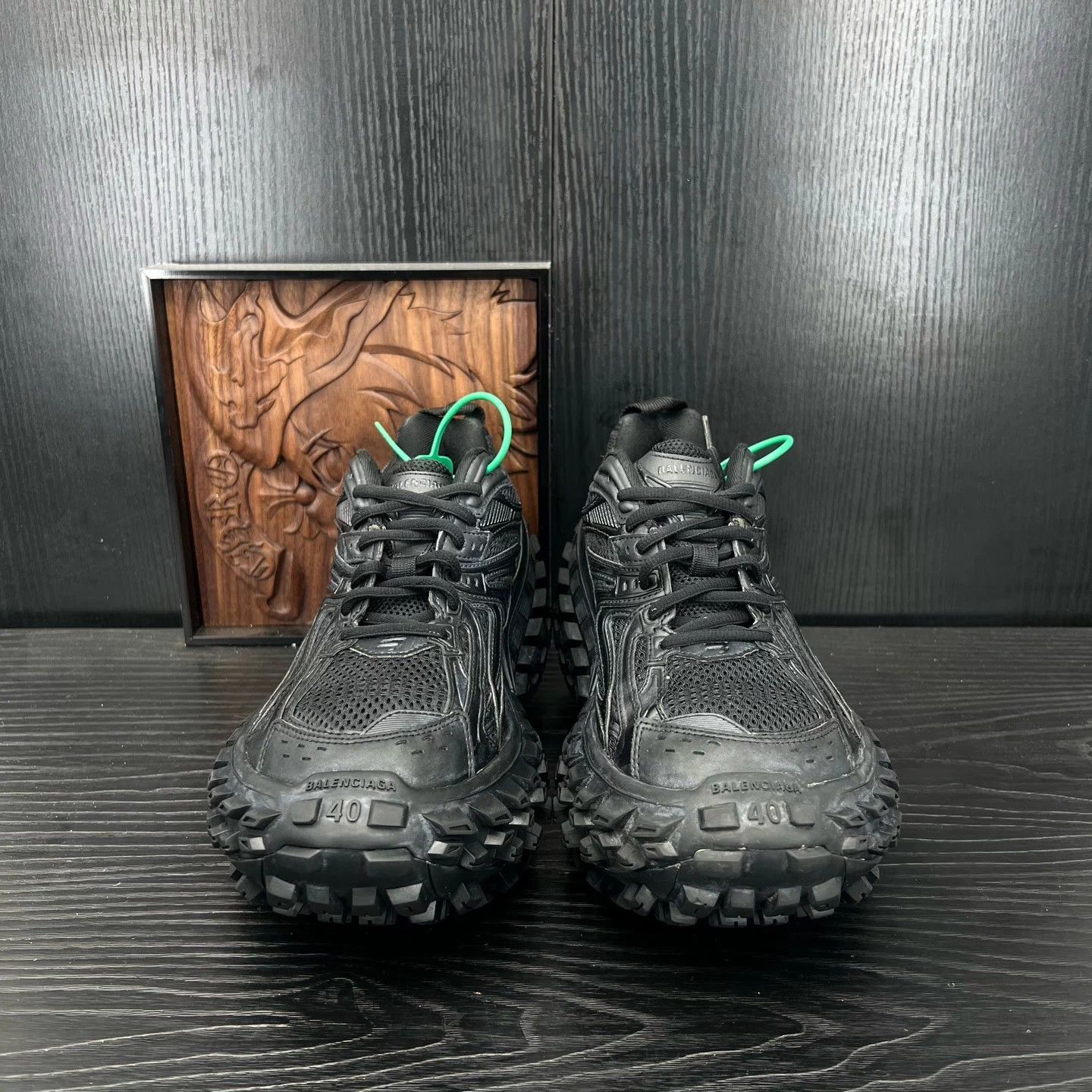 Balenciaga Balenciaga Tire Sneaker Black US 40 Size US 7 / EU 40 - 4 Thumbnail