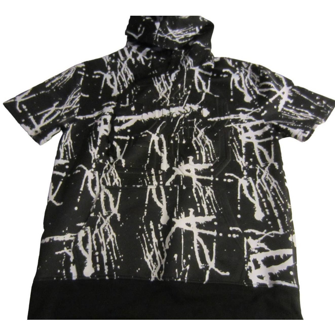 Other 1738 Original Brand Hoodie Tee Black White Splatter Print S Size US S / EU 44-46 / 1 - 2 Thumbnail